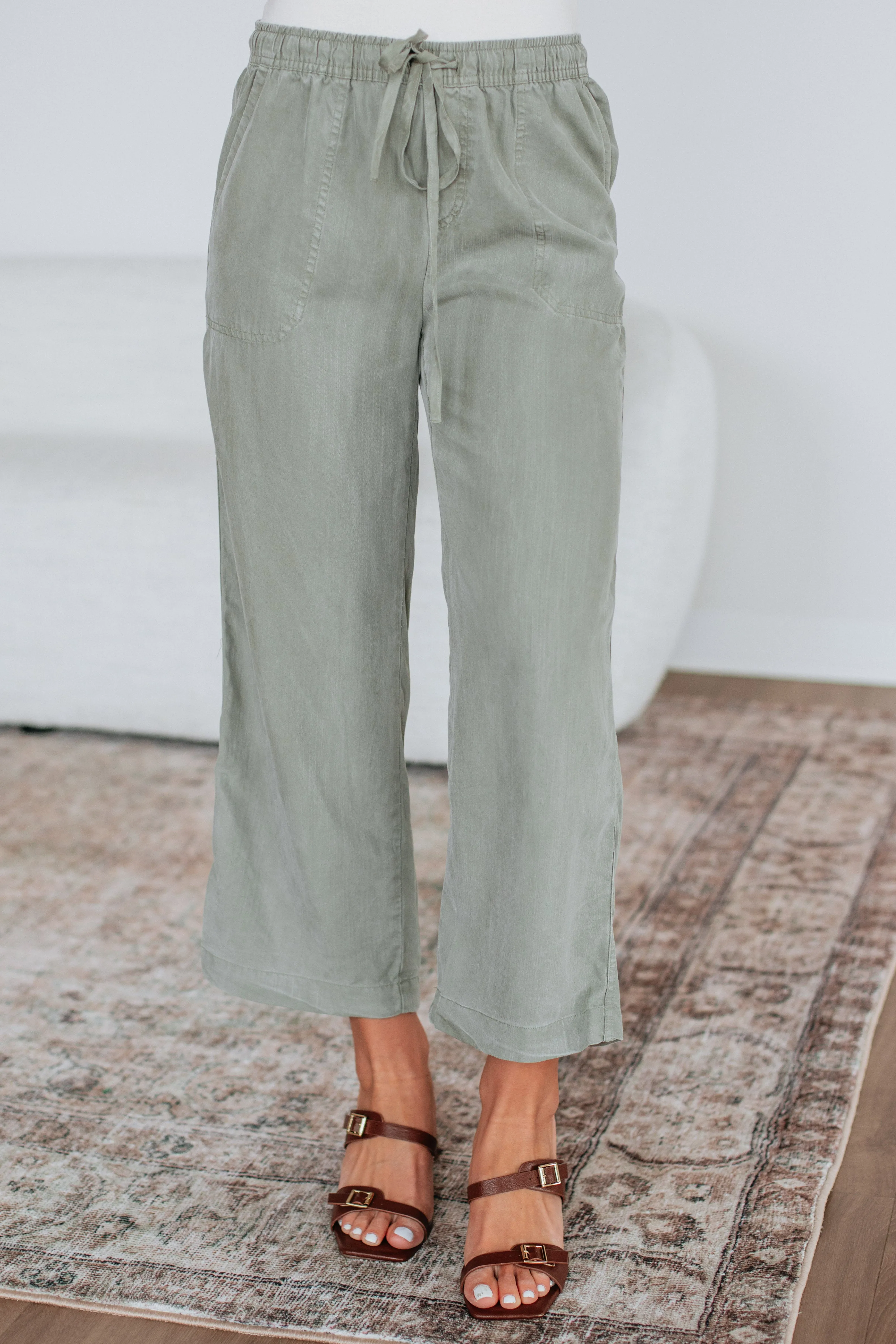 Duncan Casual Pants - Artichoke