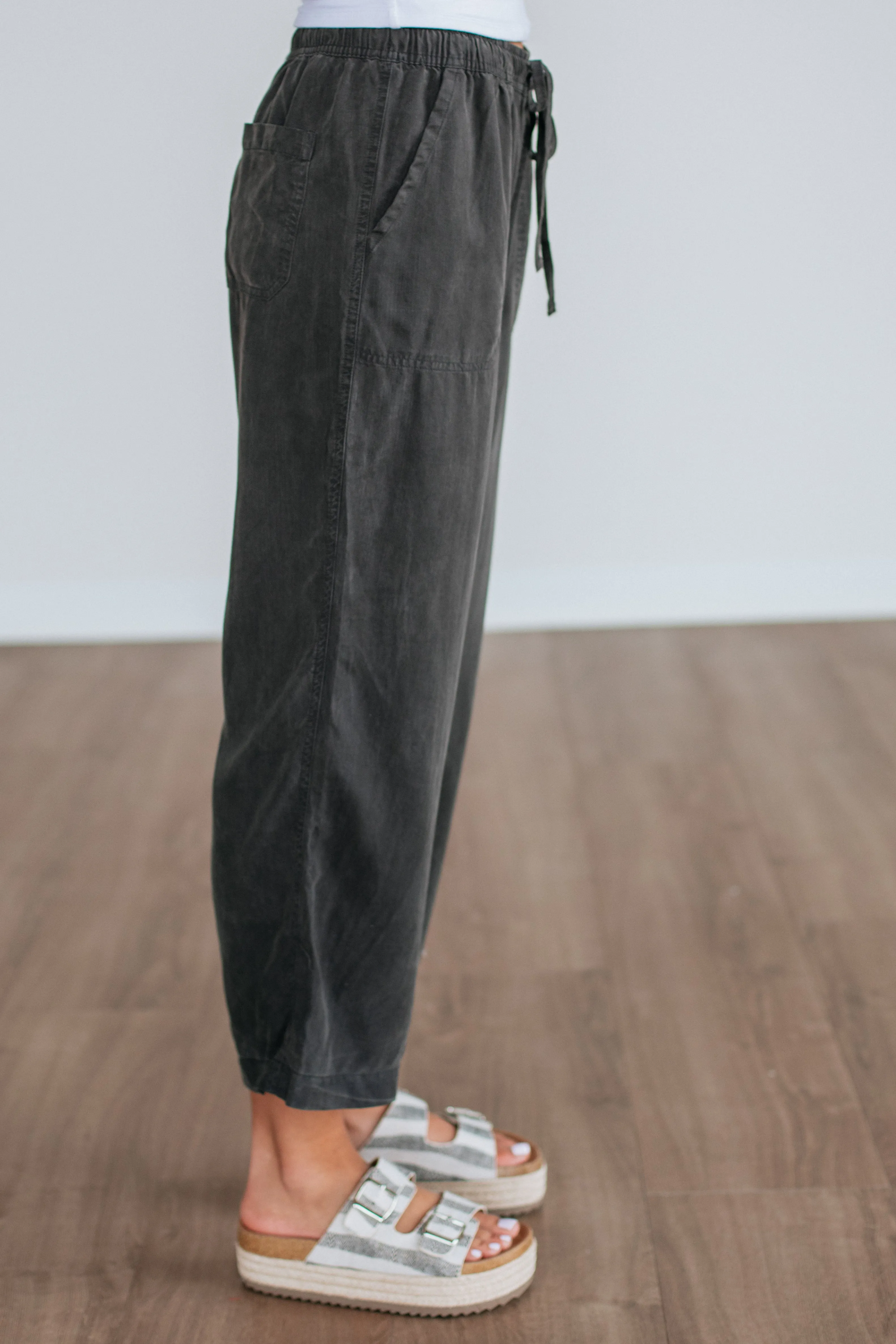 Duncan Casual Pants - Charcoal