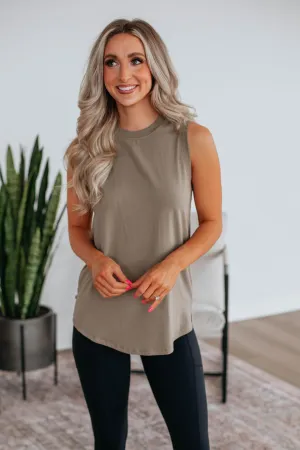 Elandra Basic Tank - Mushroom