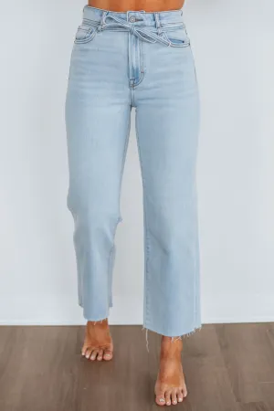 Ella Hidden Jeans - Light Wash