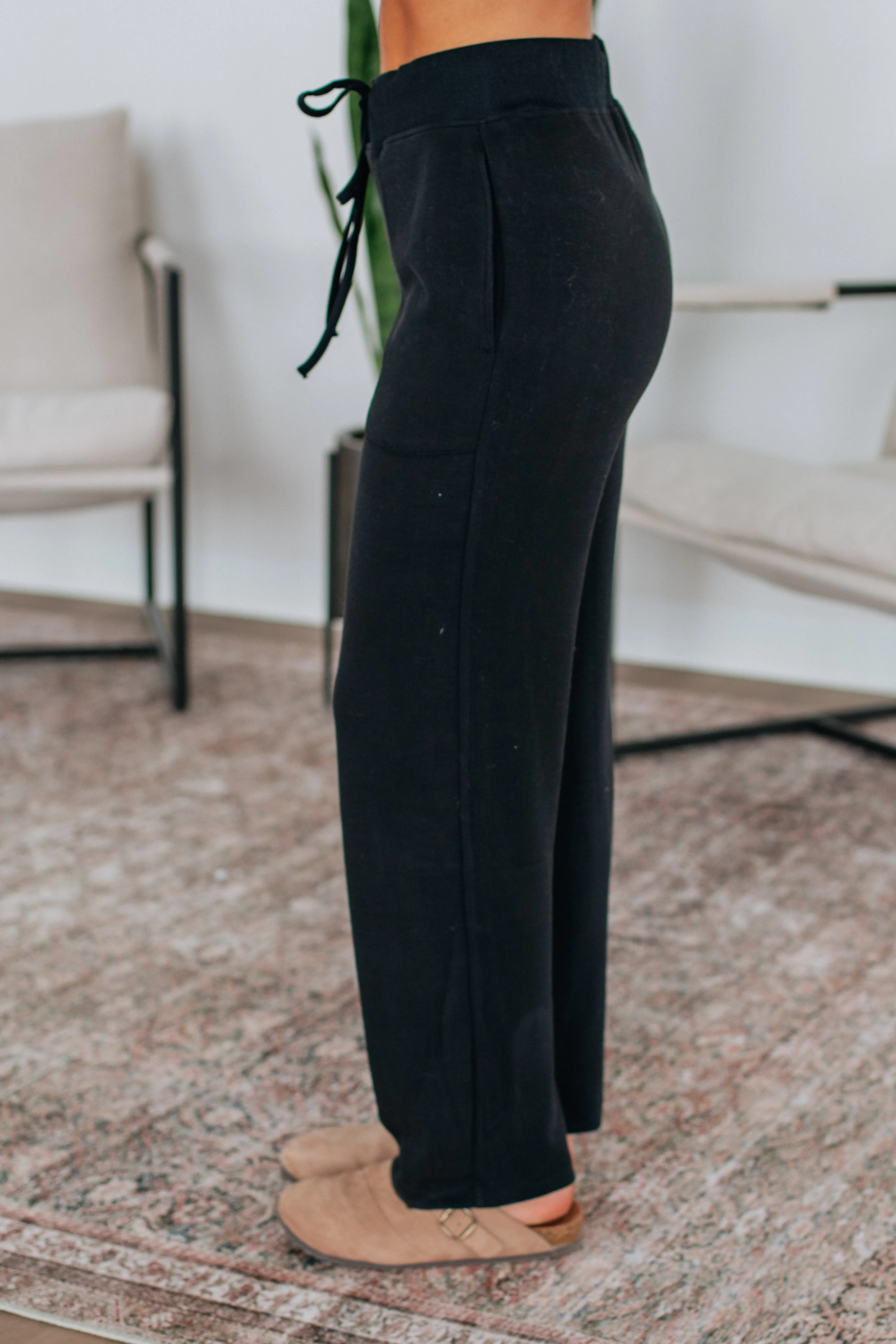 Farrah Lounge Pants - Black