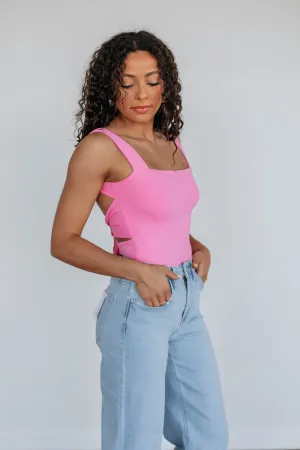 Get Obsessed Bodysuit - Bubblegum
