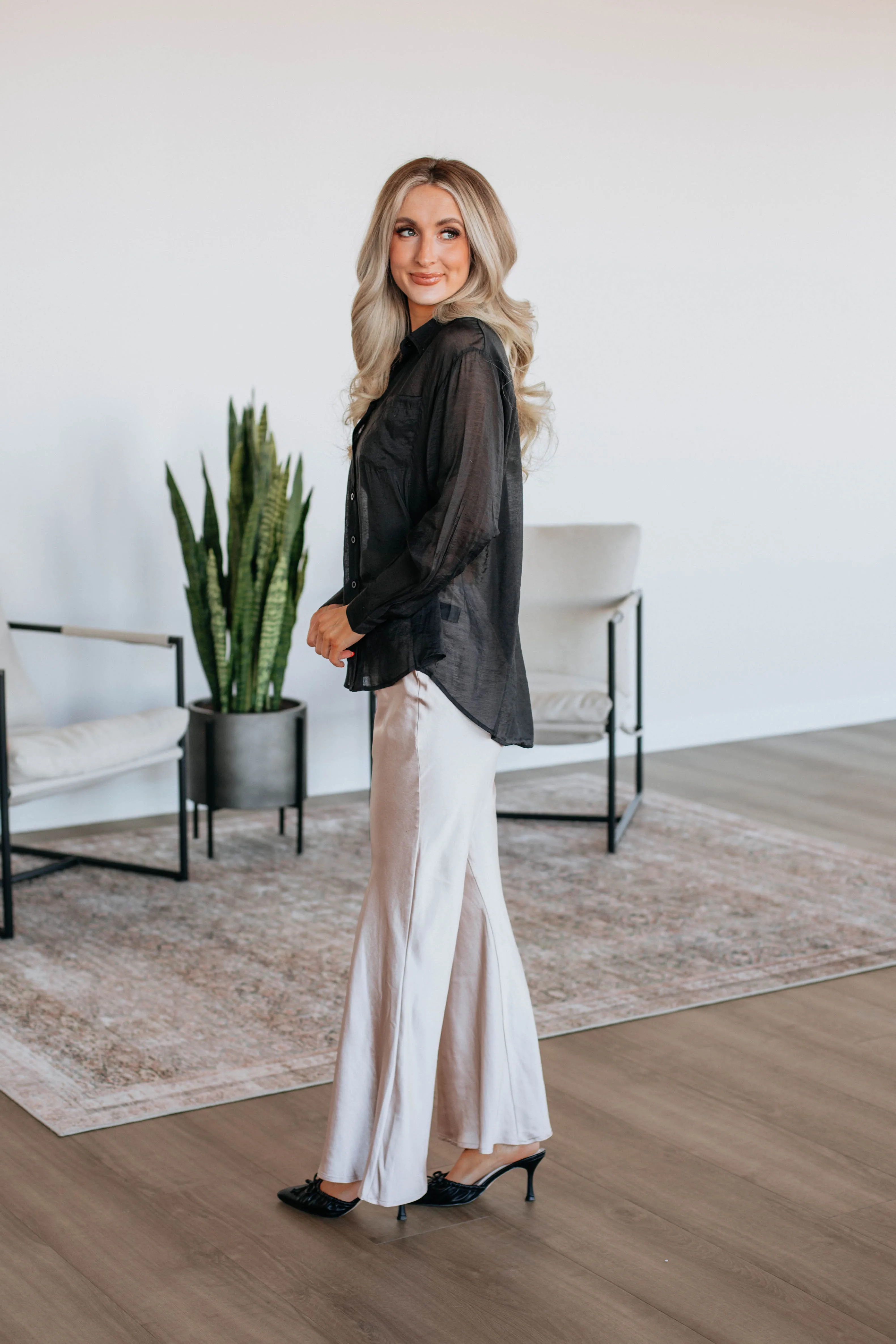 Getting Glam Pants - Pink Gloss