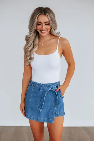 Hadleigh Denim Skort
