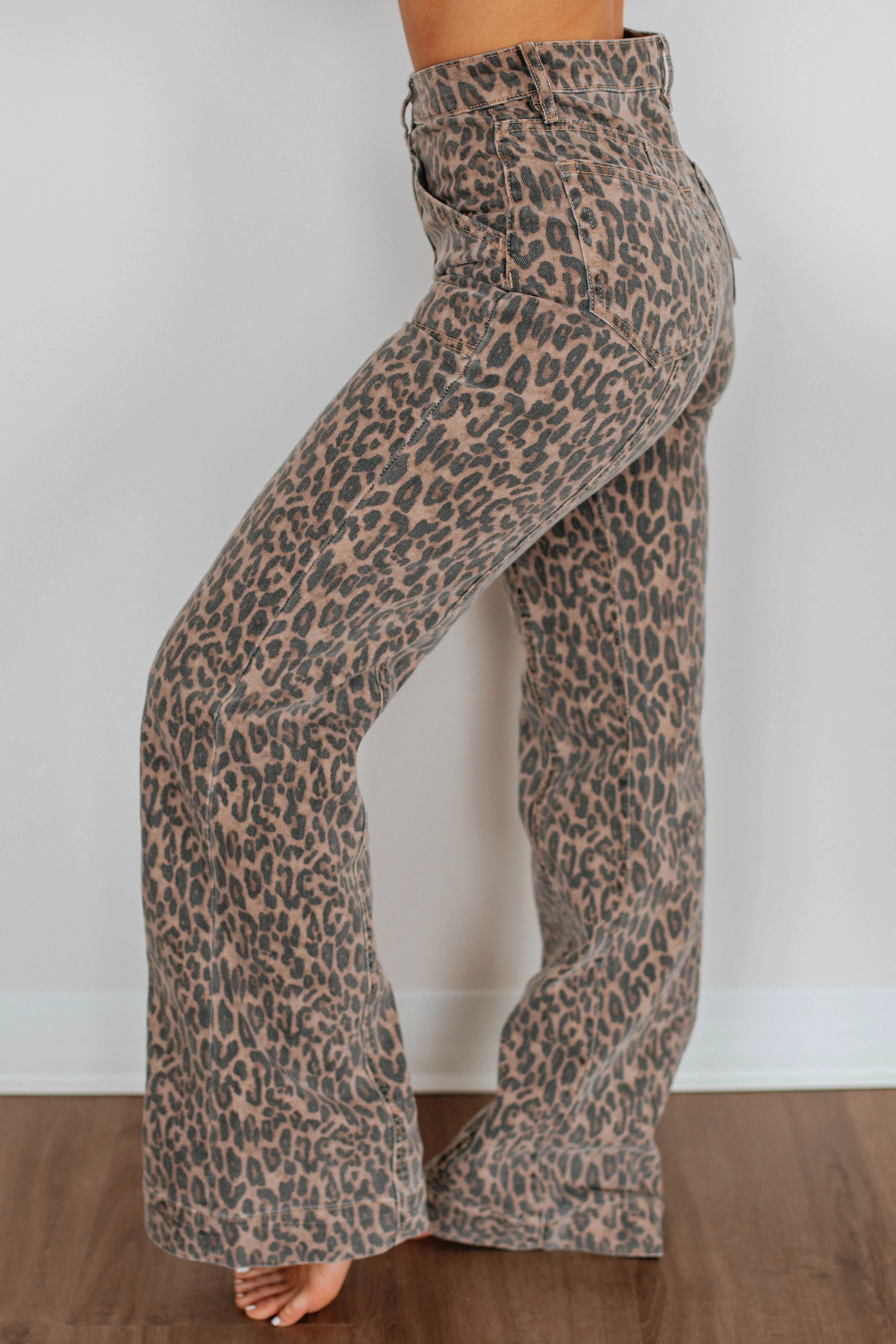 Happi Hidden Jeans - Cheetah