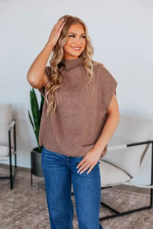 Harley Sweater Top - Mocha