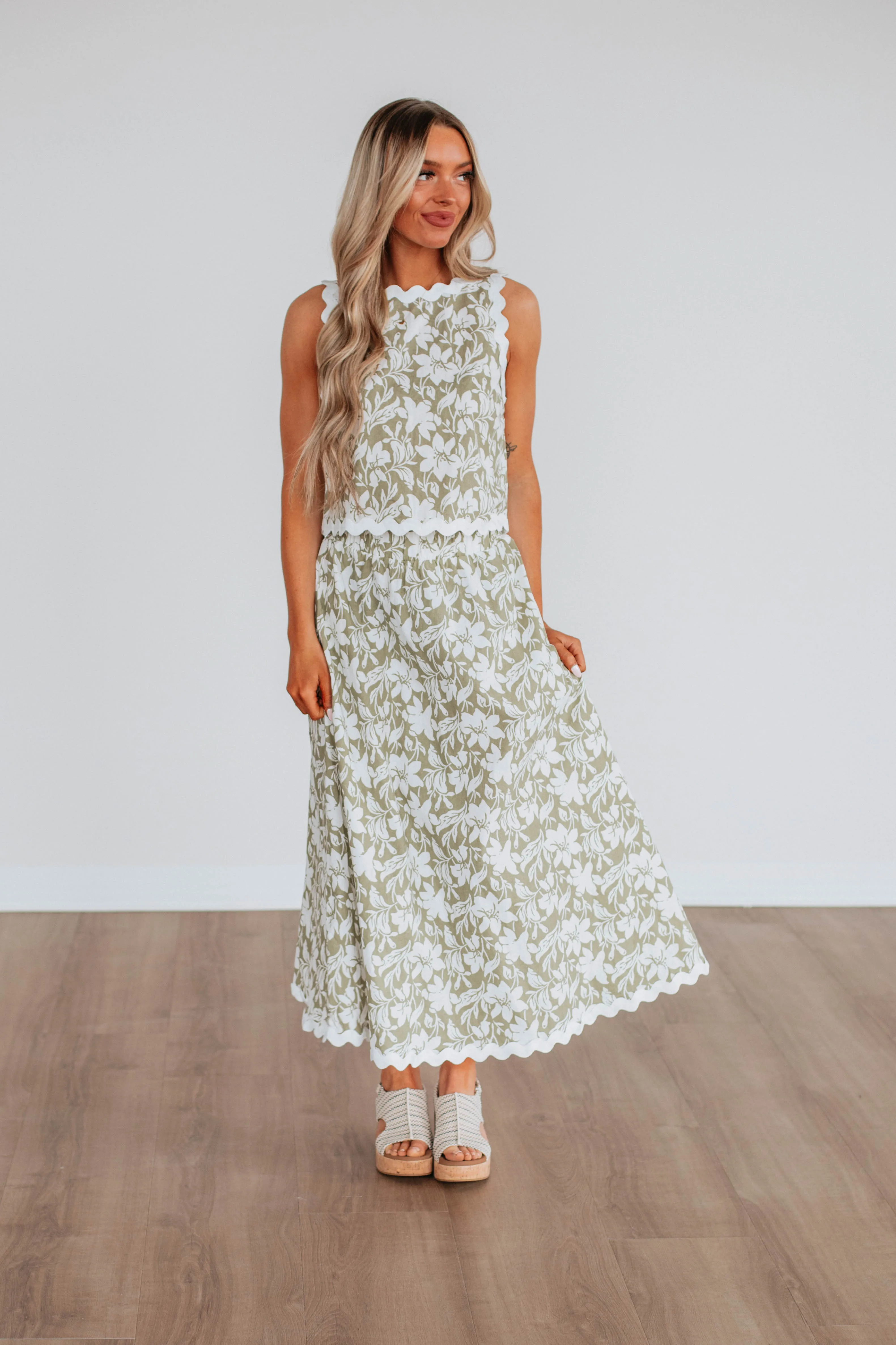 Havena Floral Skirt