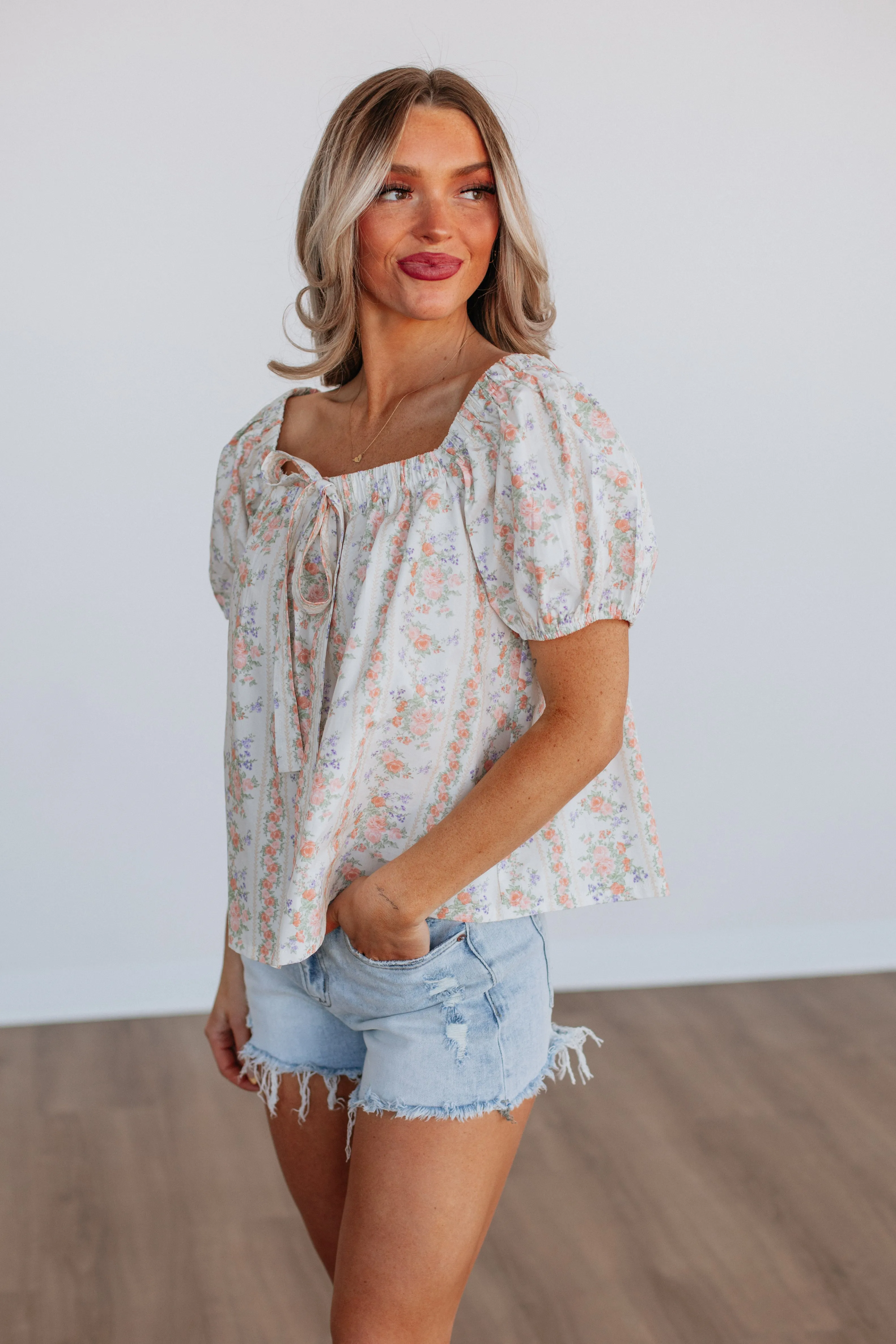 Inaya Floral Top