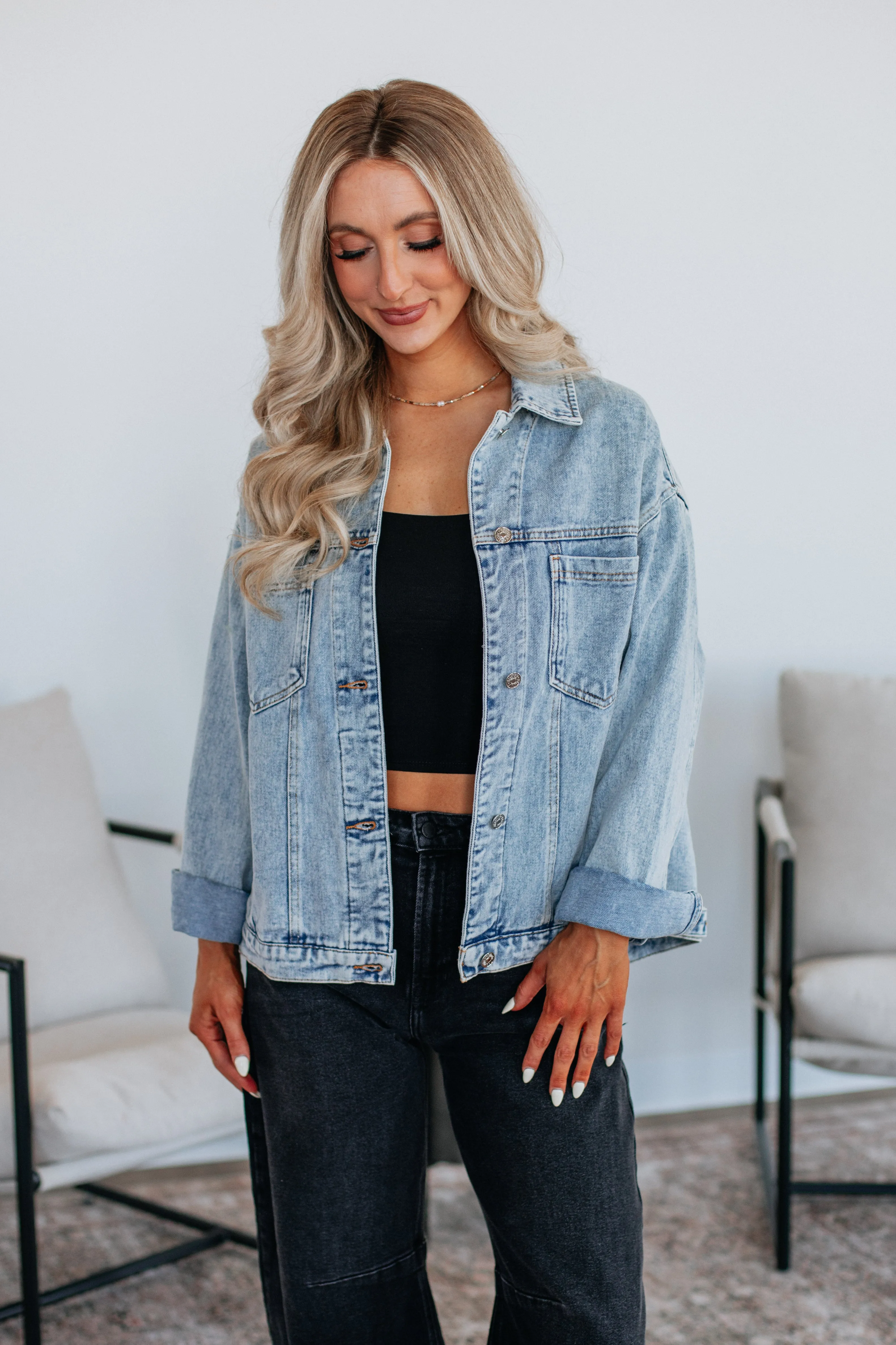 Jessi Denim Jacket - Light Wash