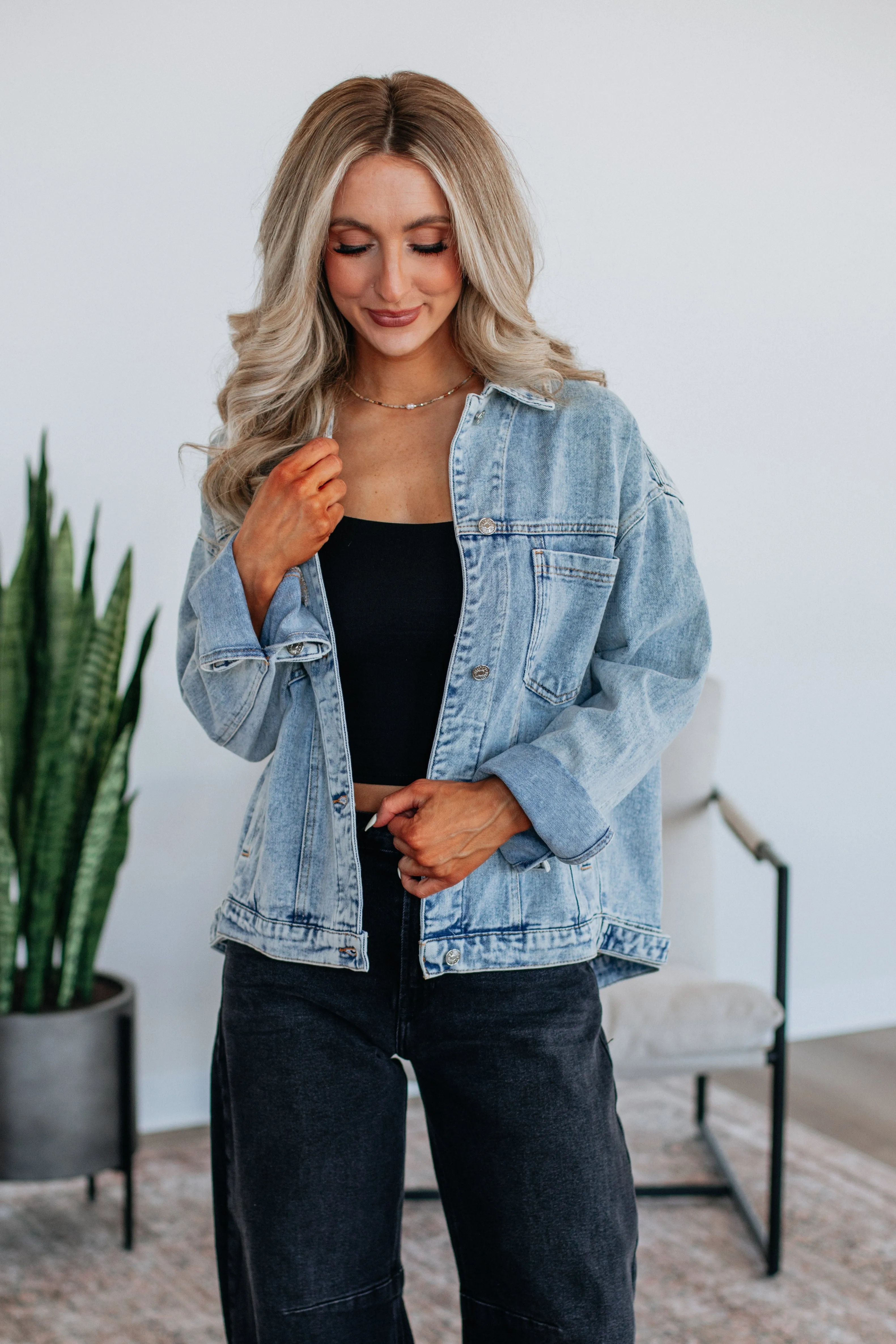 Jessi Denim Jacket - Light Wash