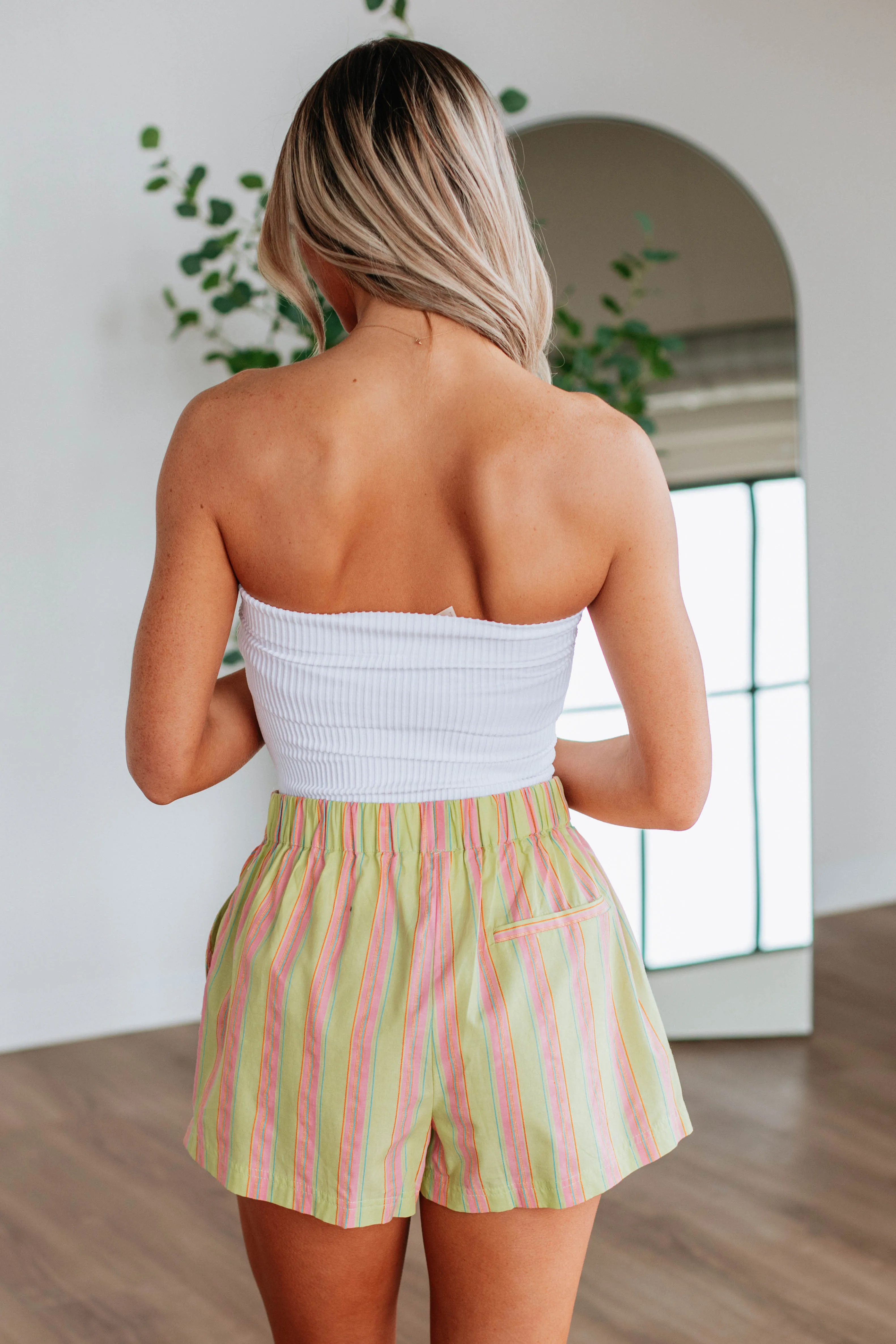 Jolie Striped Shorts