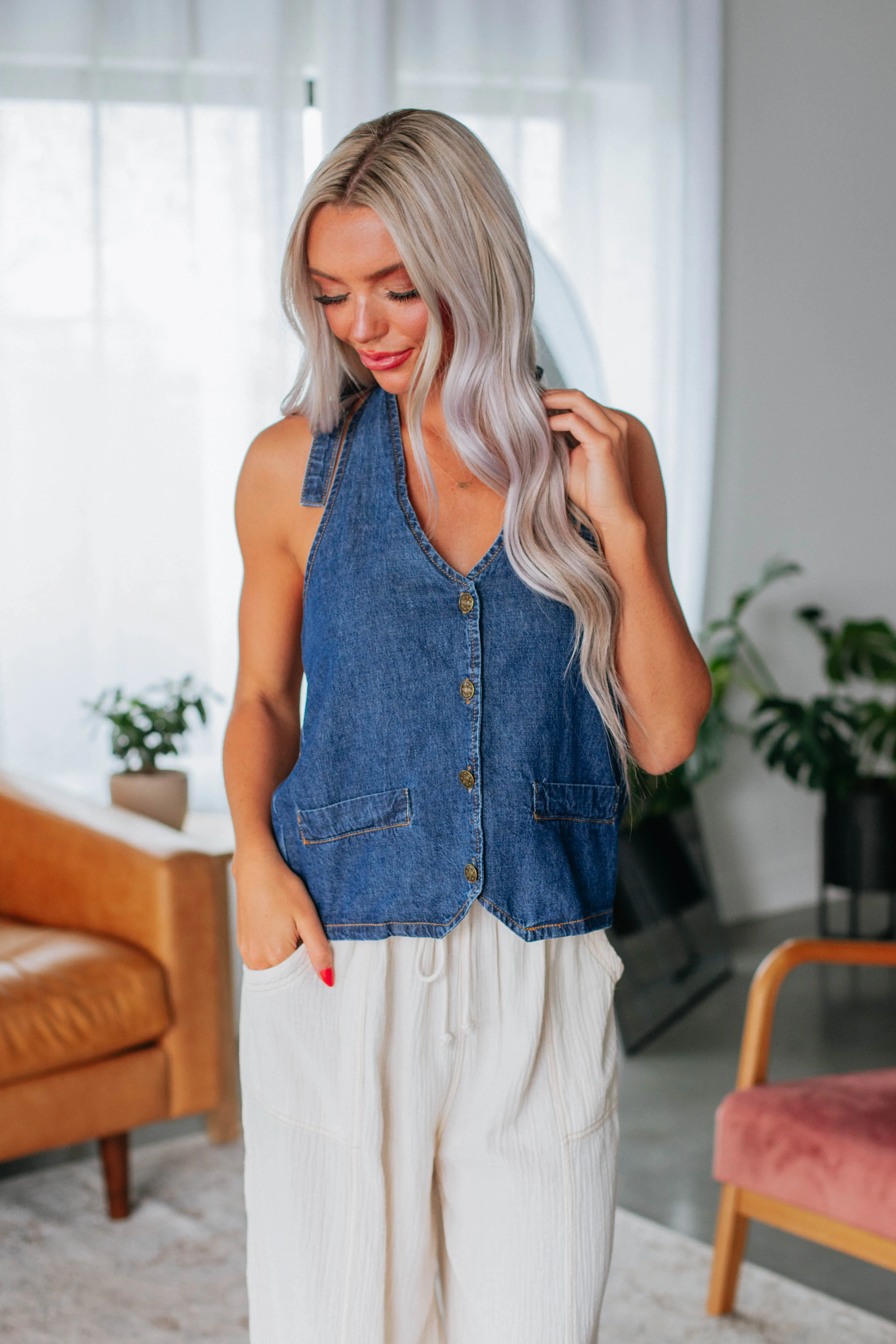 Journey Denim Tank