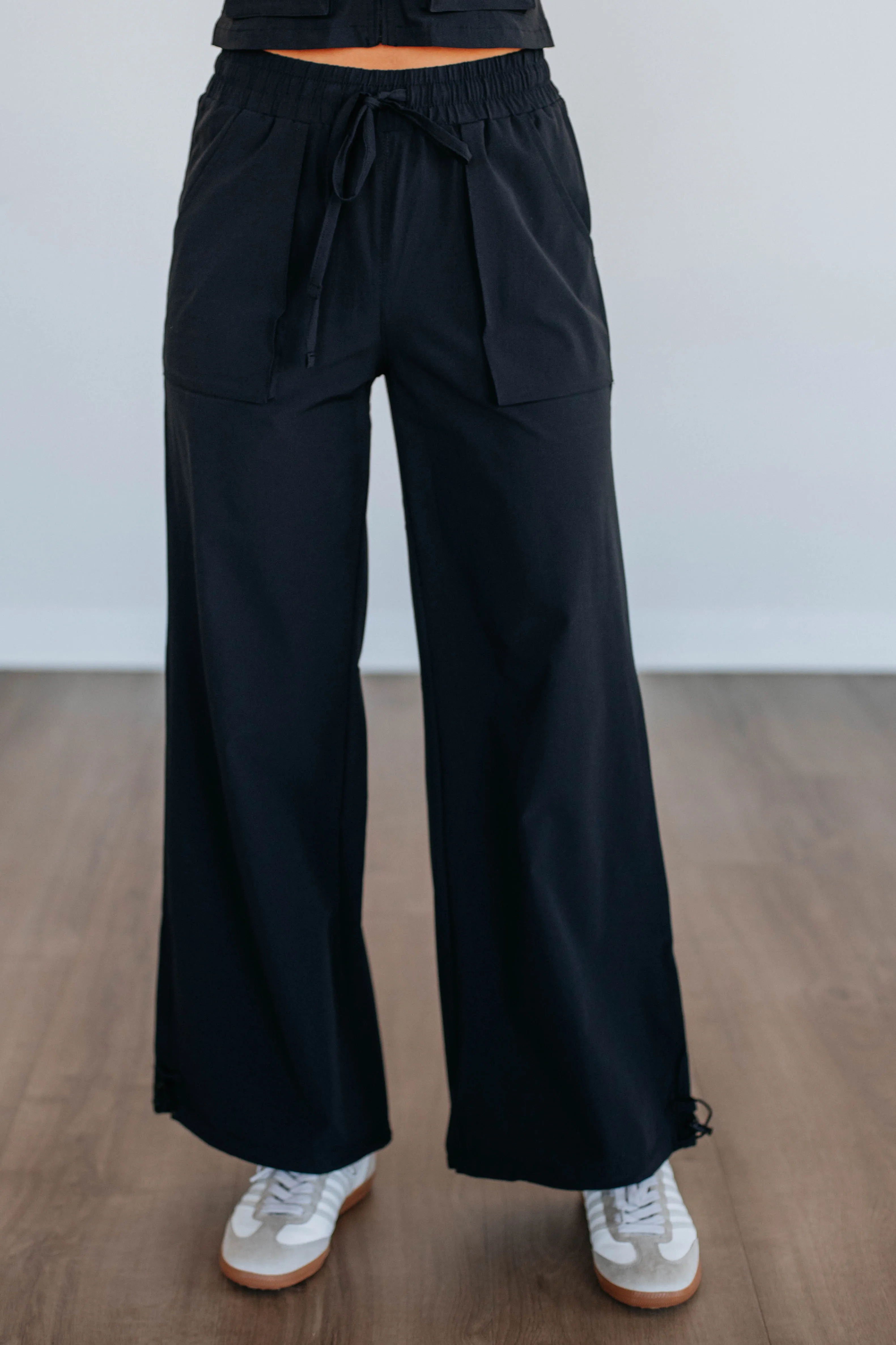 Jule Cargo Pants - Black