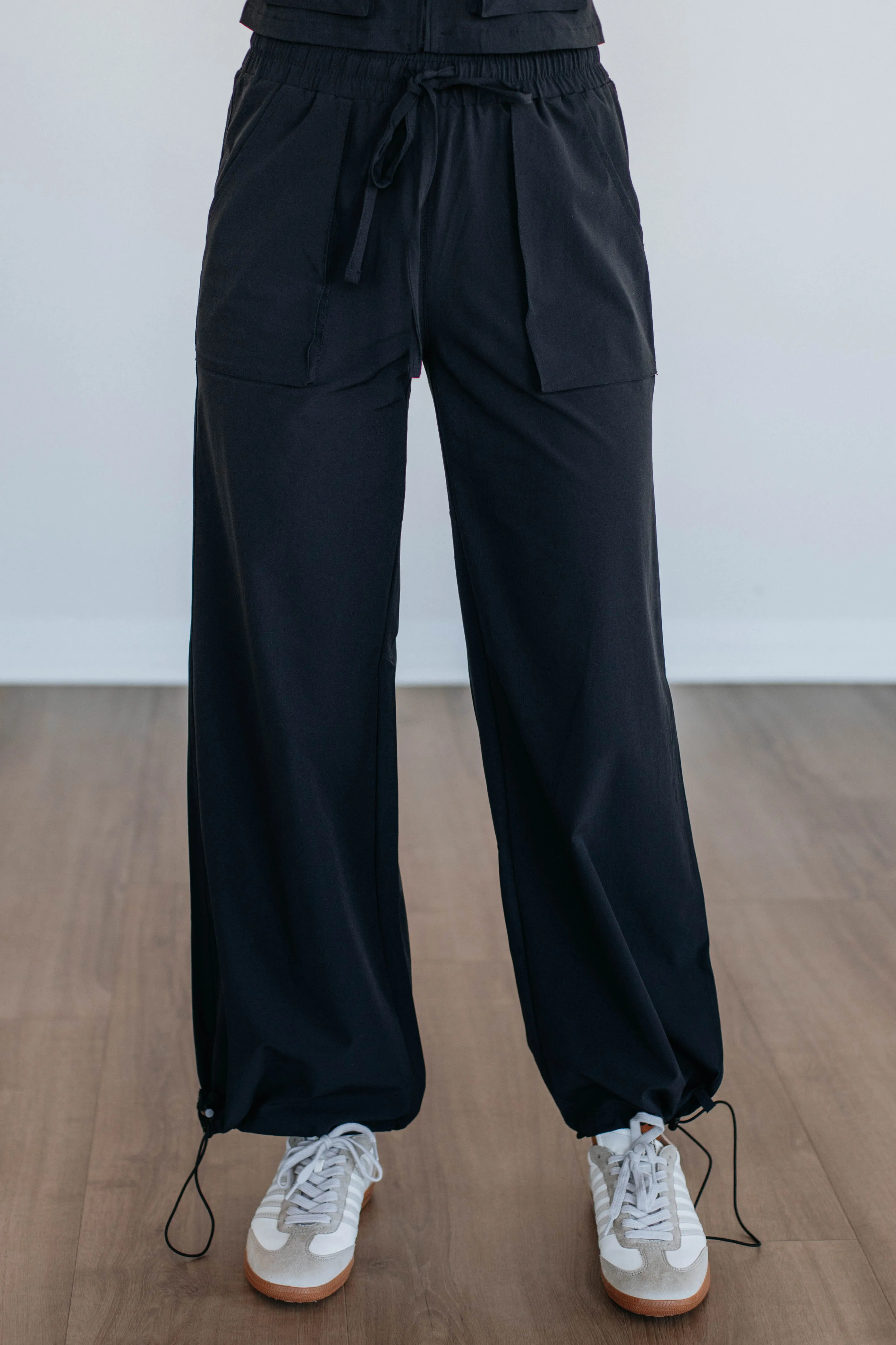 Jule Cargo Pants - Black