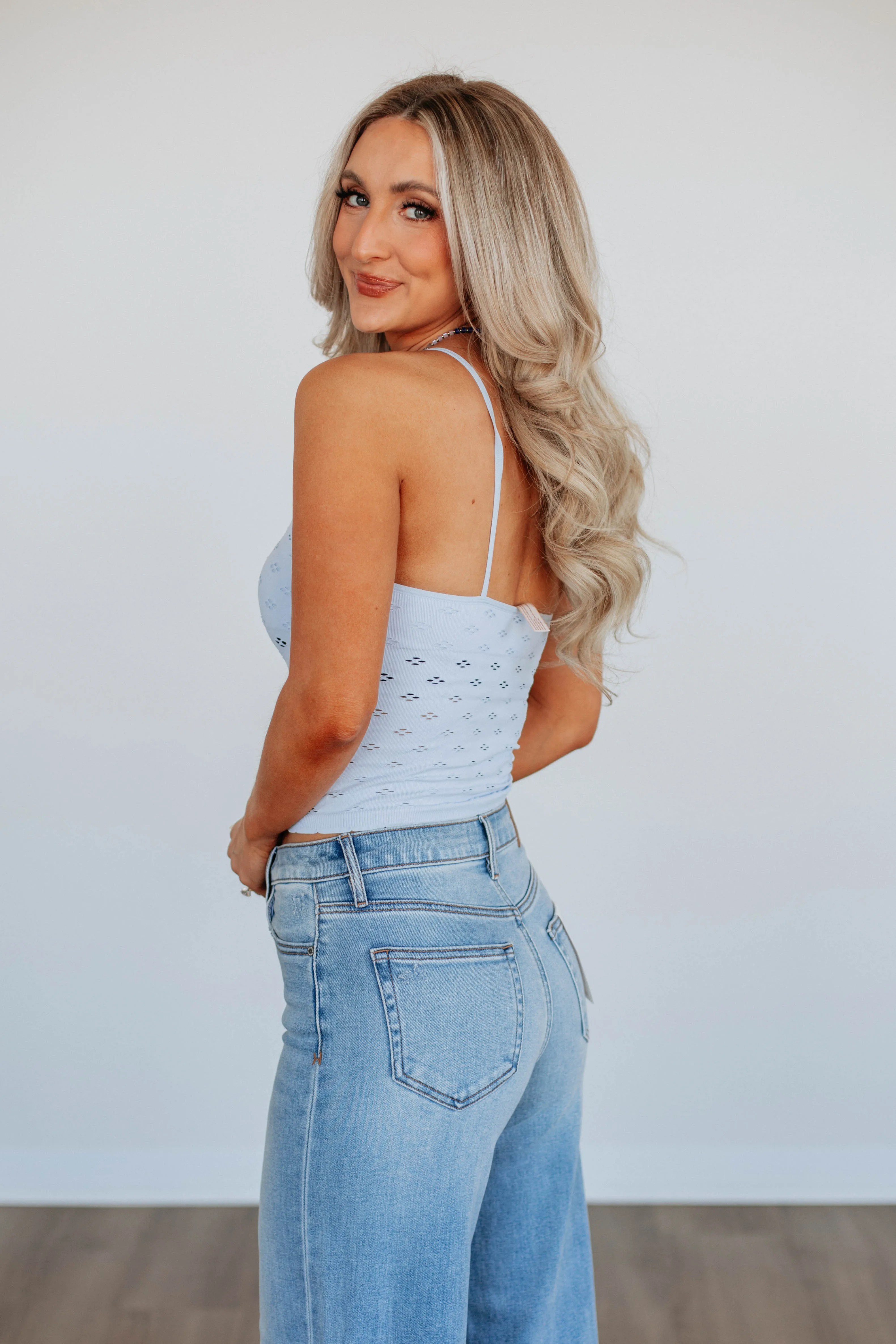 Just Us Tank - Powder Blue