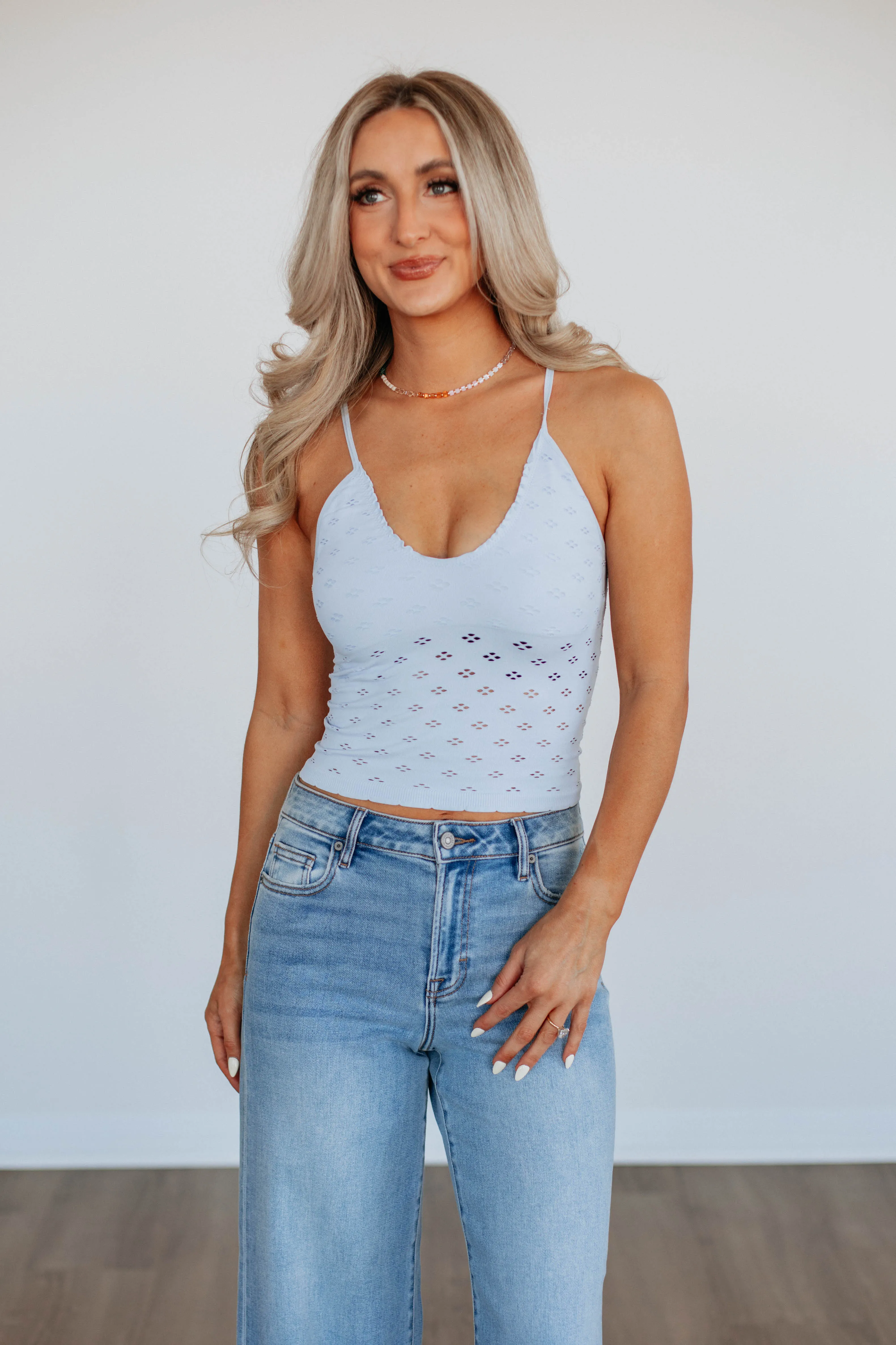 Just Us Tank - Powder Blue