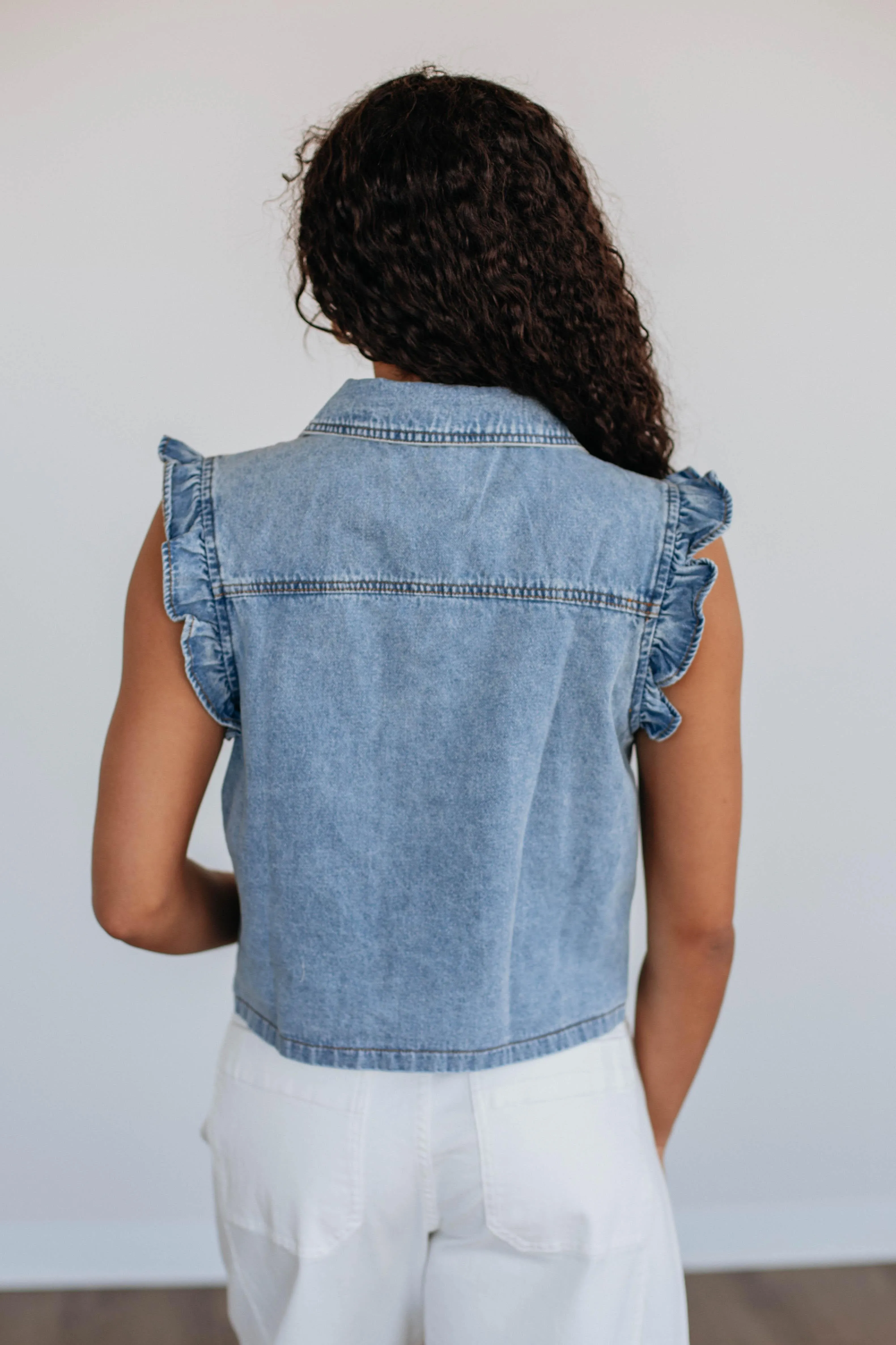 Kameron Denim Top