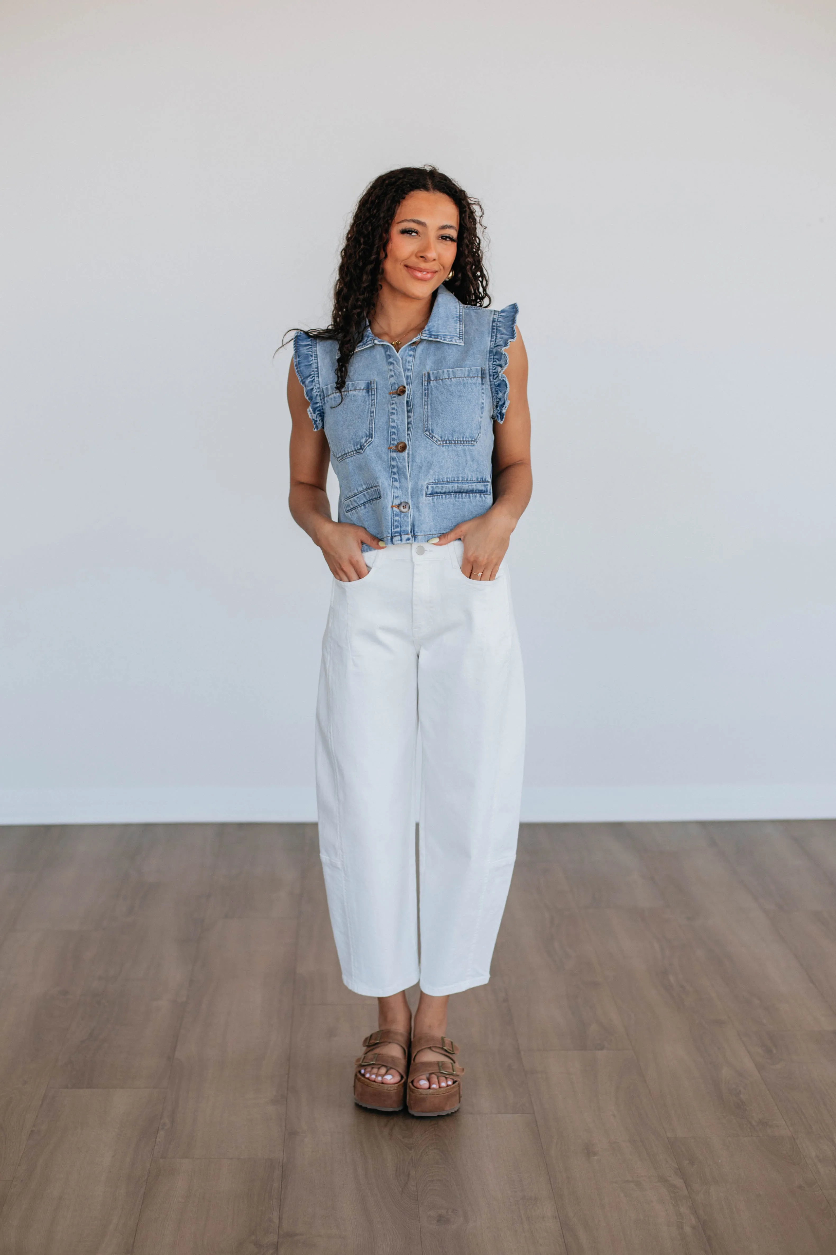 Kameron Denim Top