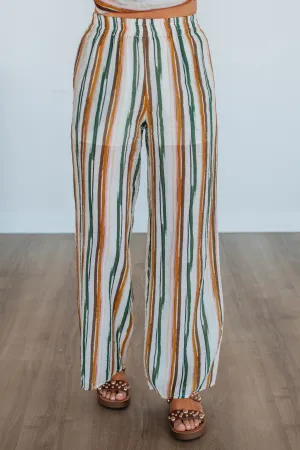 Karey Striped Pants
