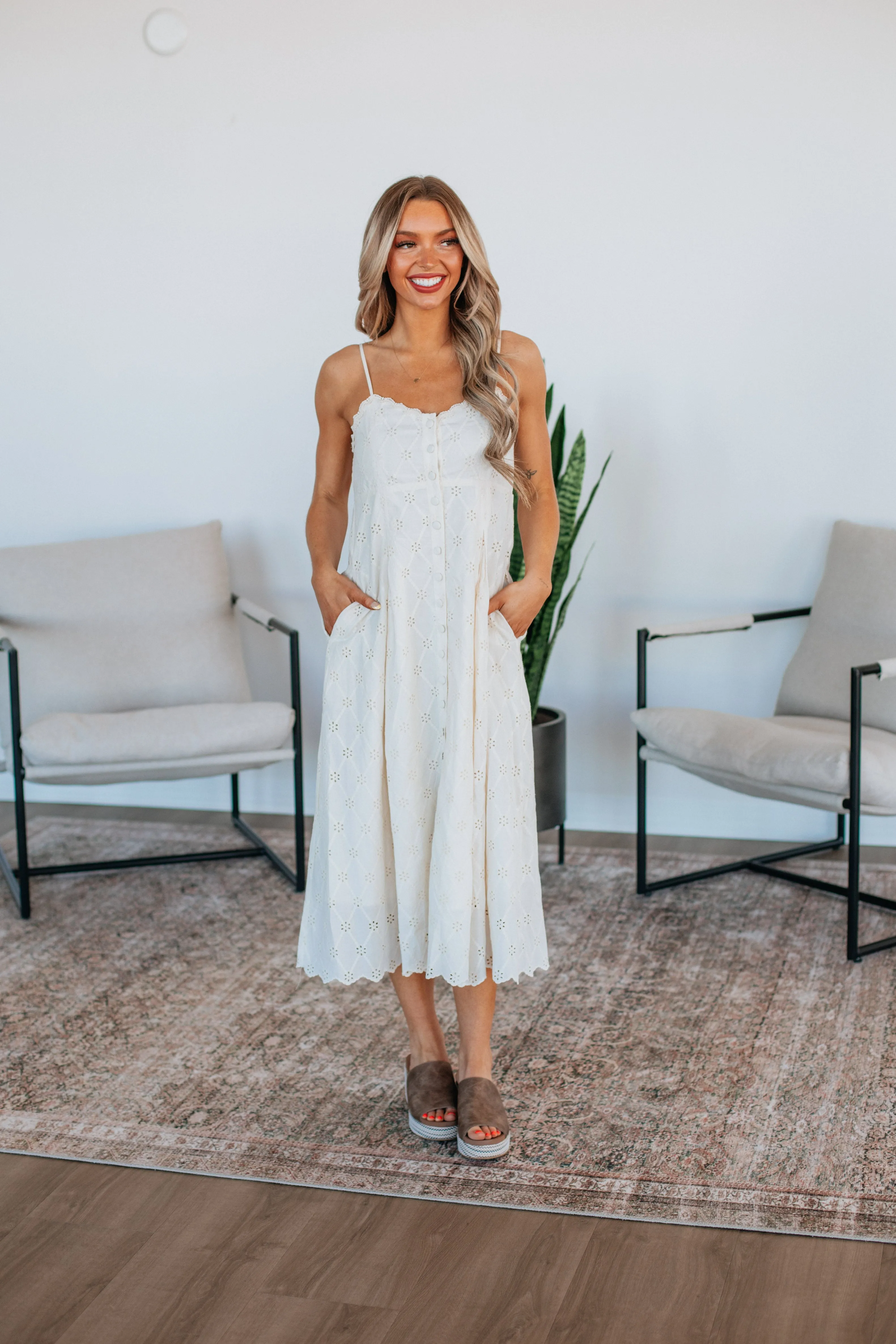 Keylan Eyelet Dress