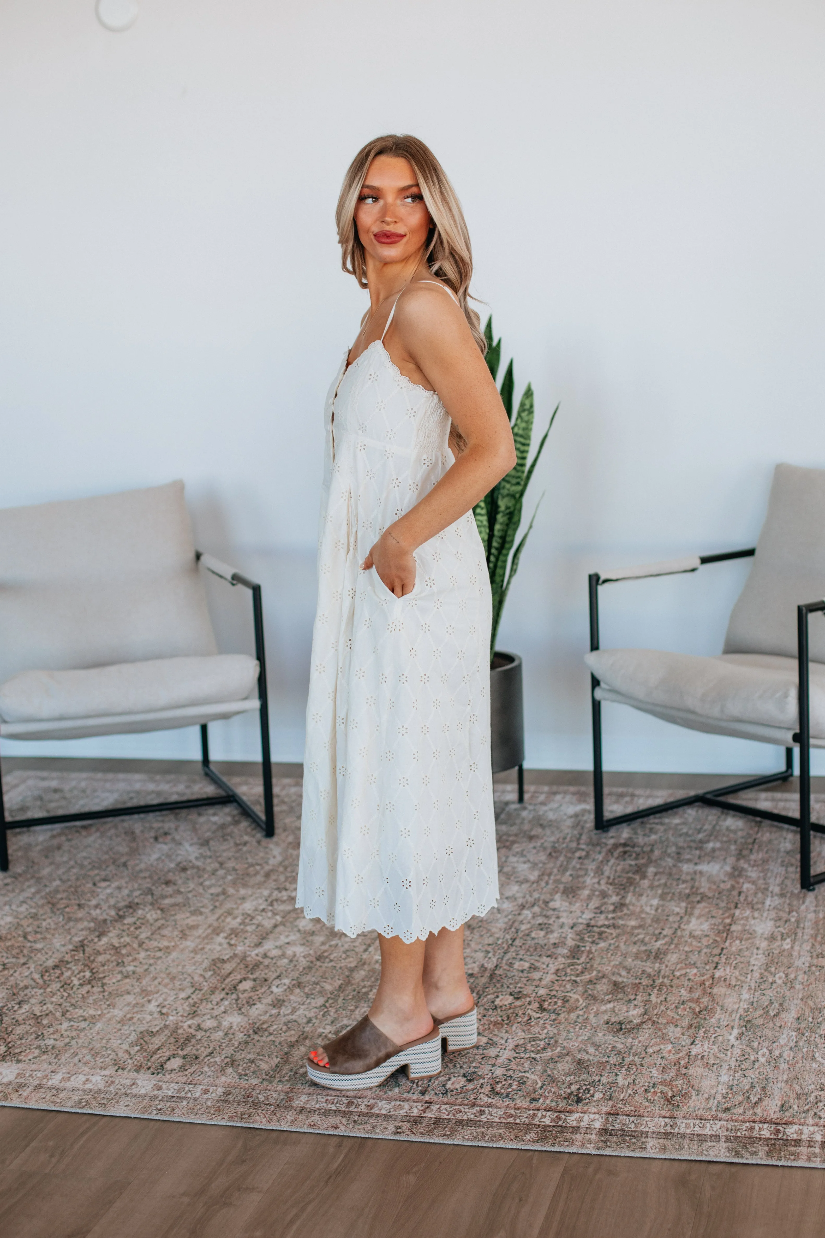 Keylan Eyelet Dress