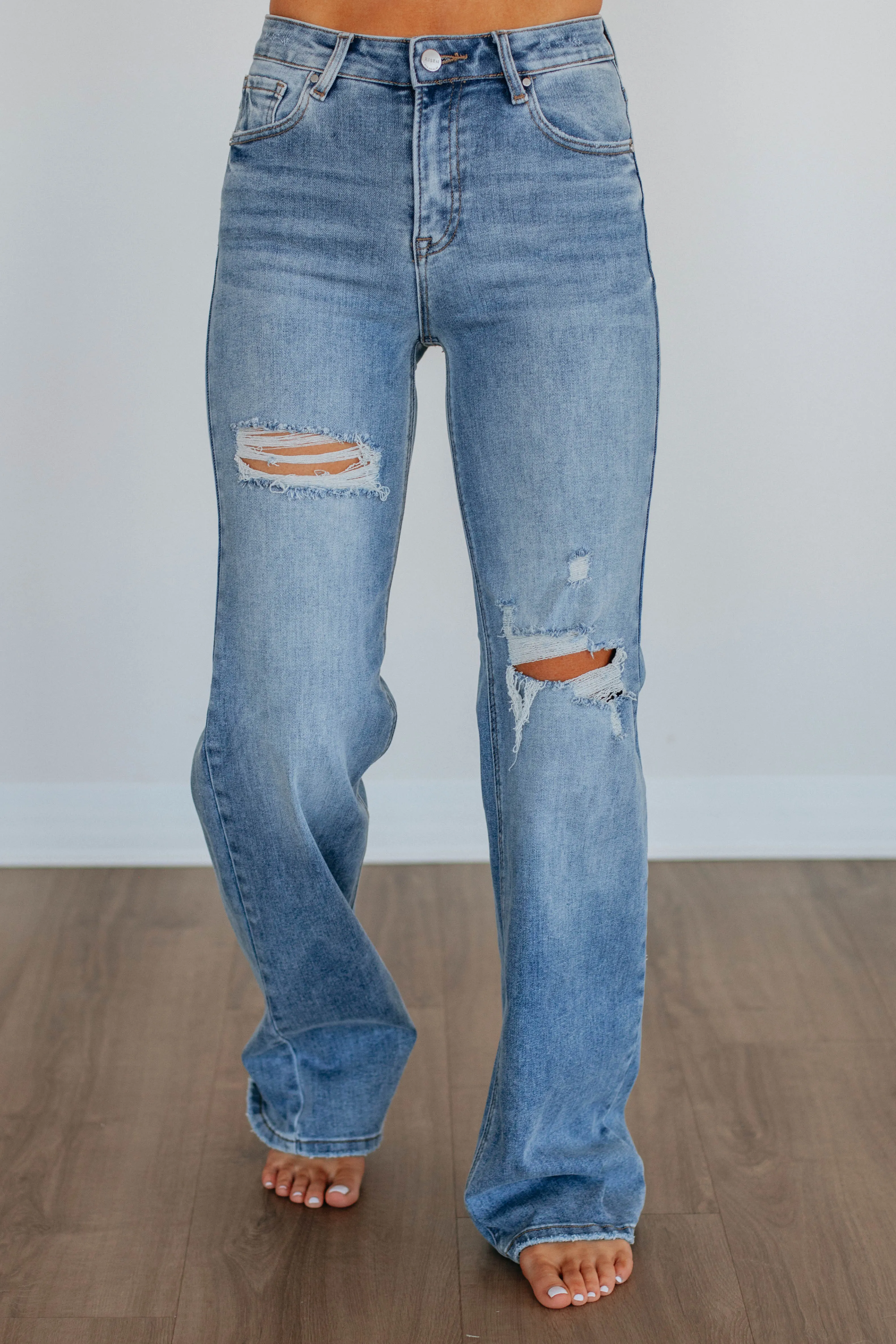 Kinsley Risen Jeans - Medium Wash