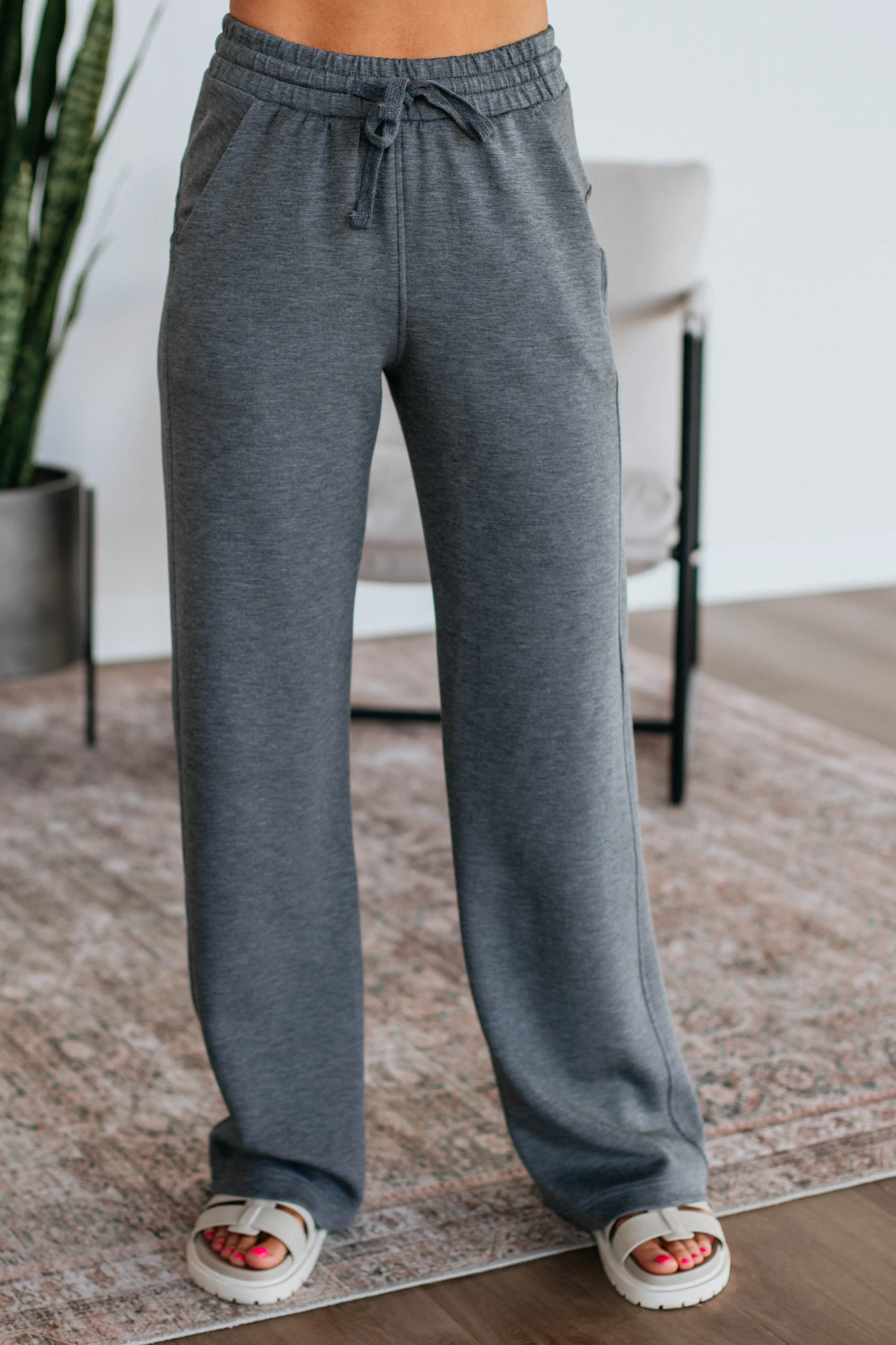 Kirsten Lounge Pants - Charcoal