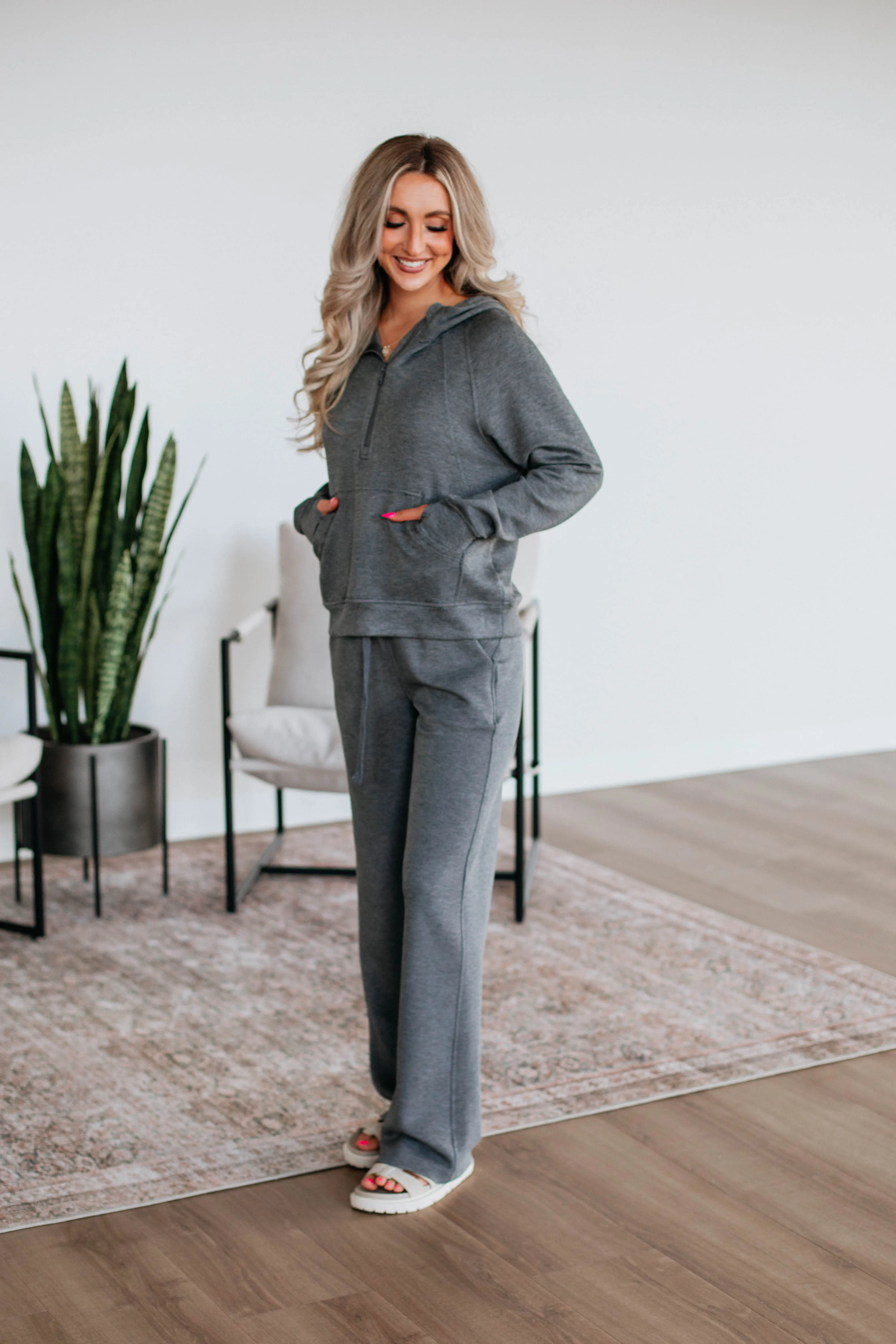 Kirsten Lounge Pants - Charcoal