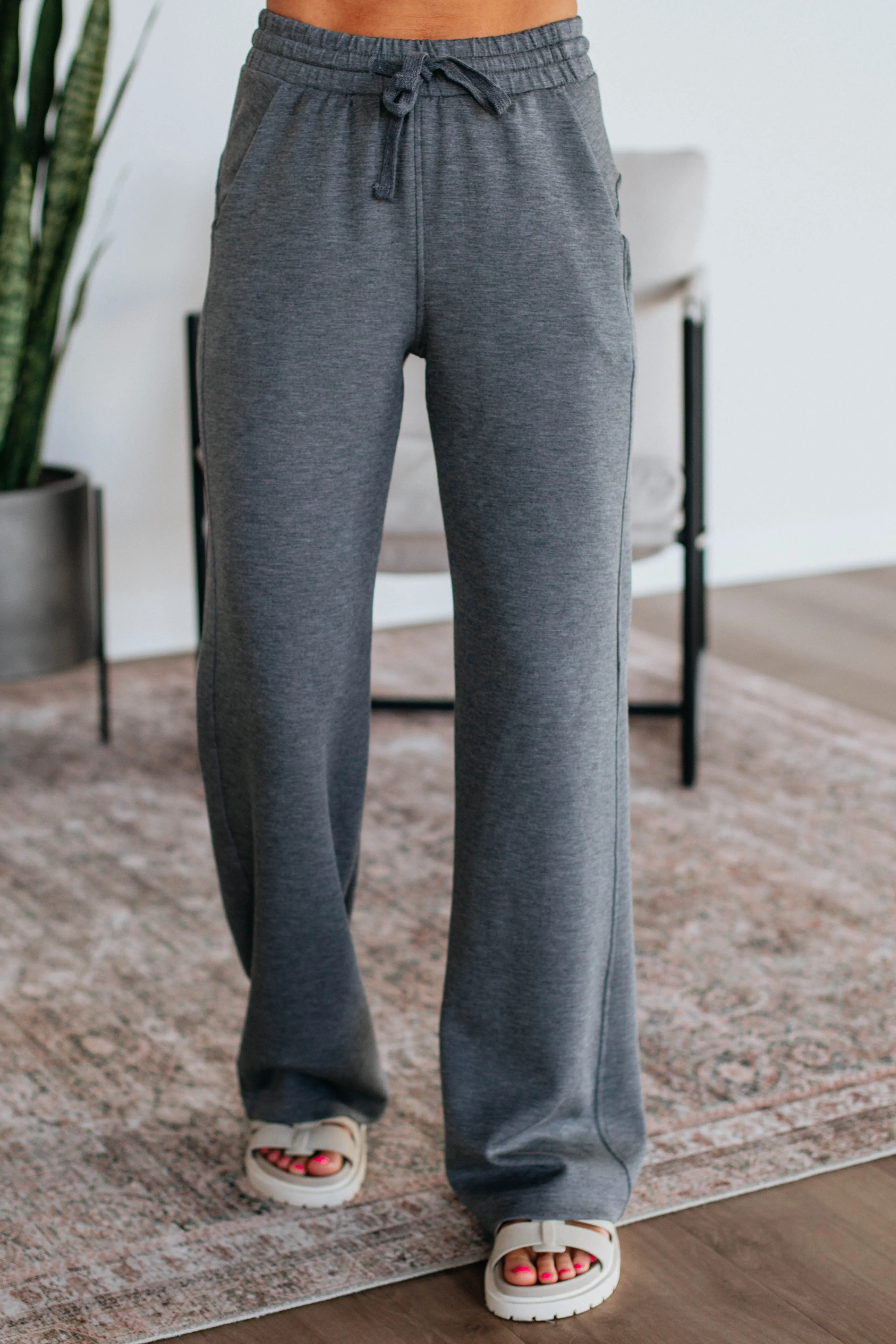 Kirsten Lounge Pants - Charcoal