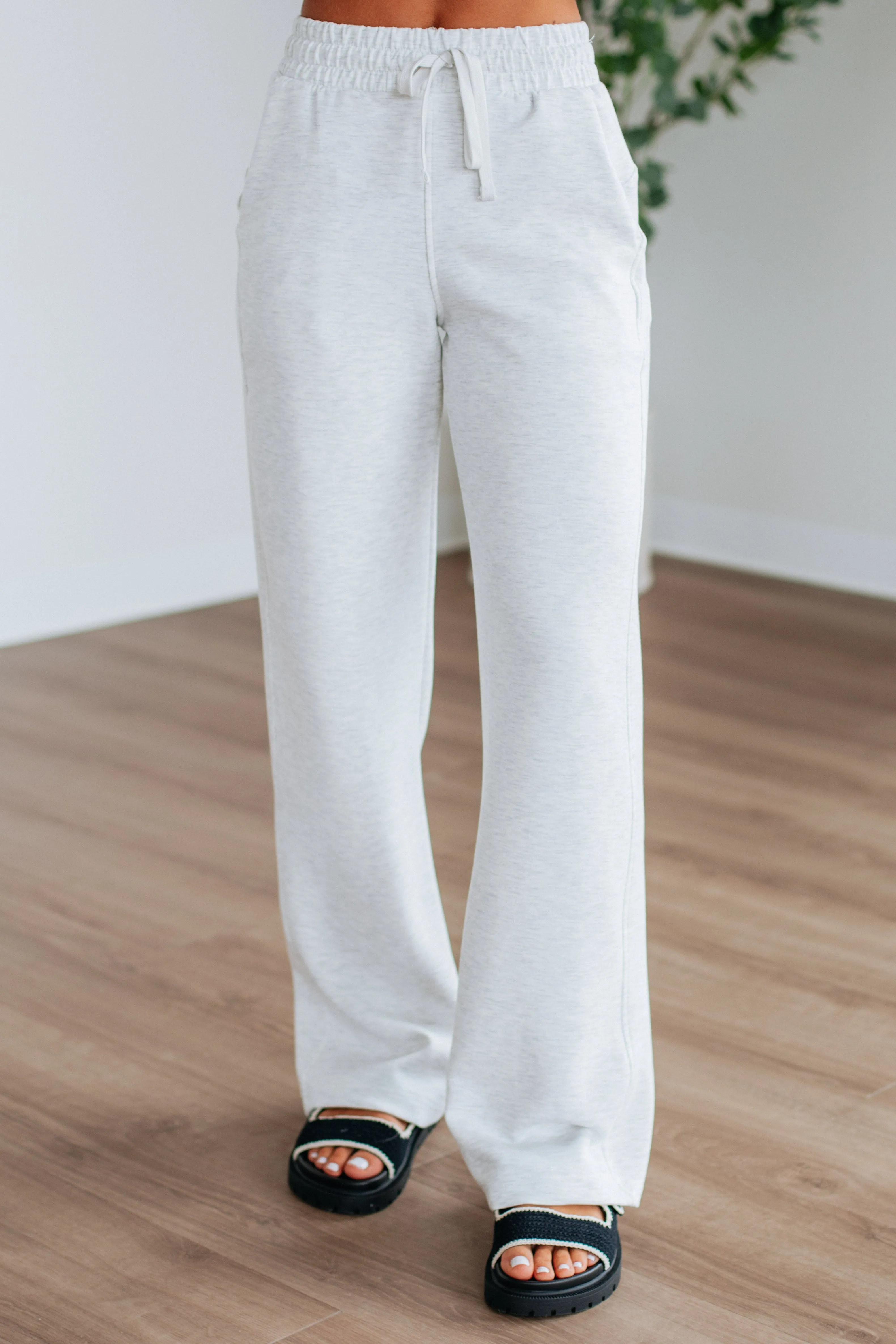 Kirsten Lounge Pants - Grey Melange
