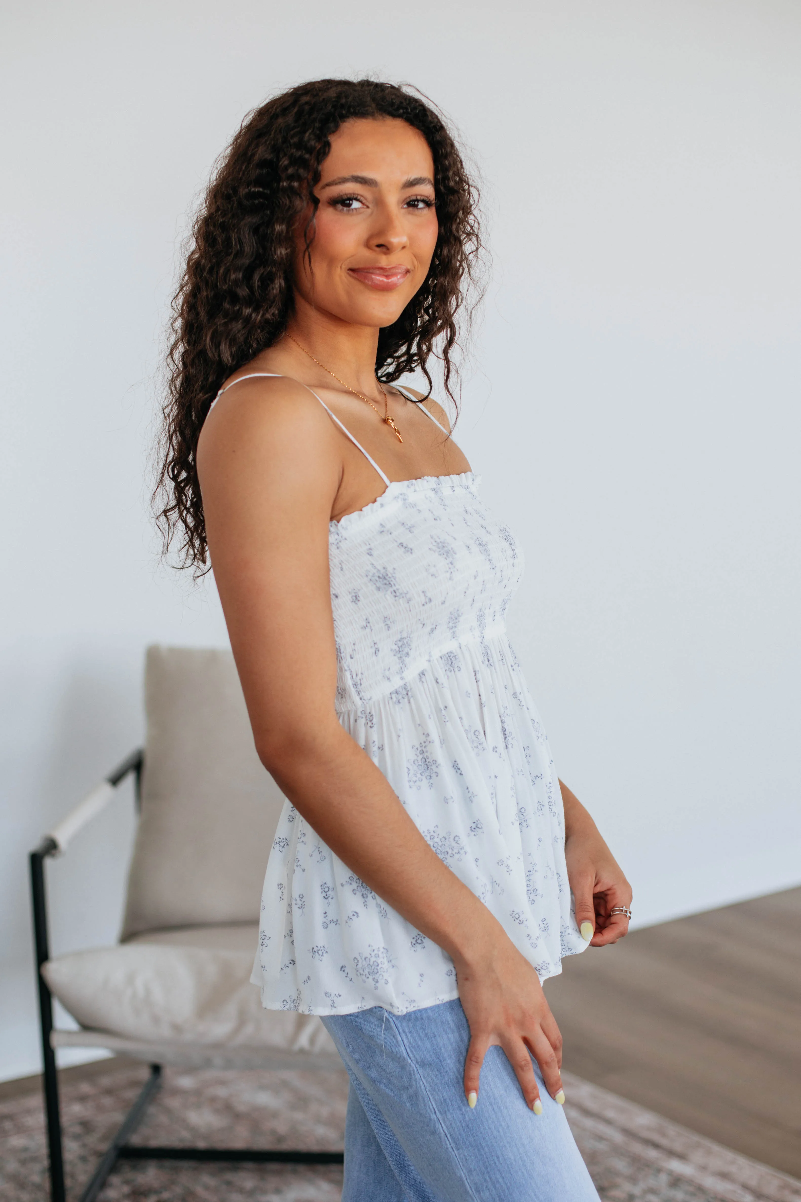 Klaudie Floral Tank