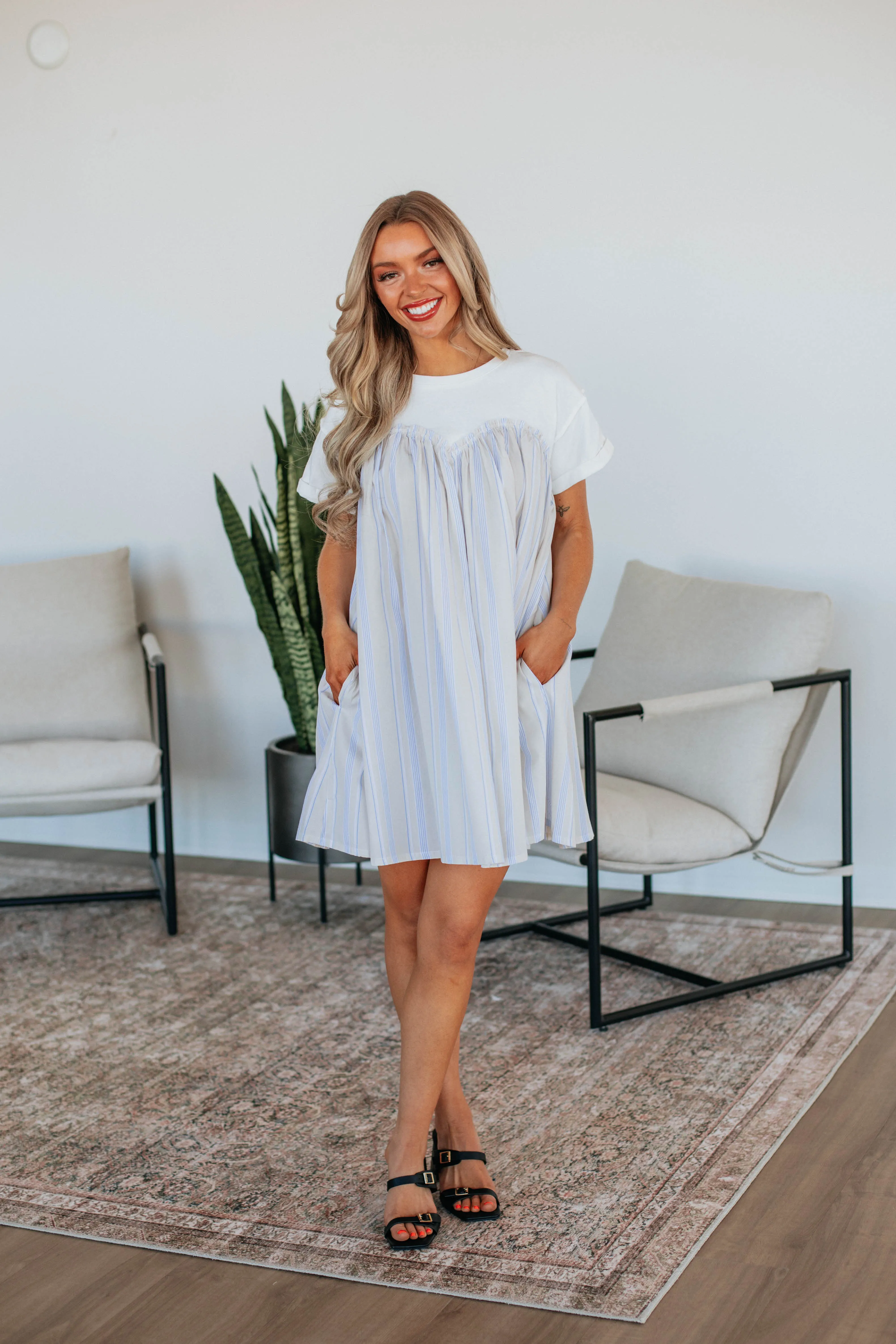 Lautner Contrast Dress
