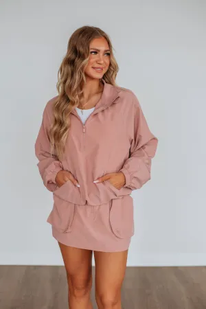 Levo Active Pullover - Dusty Pink
