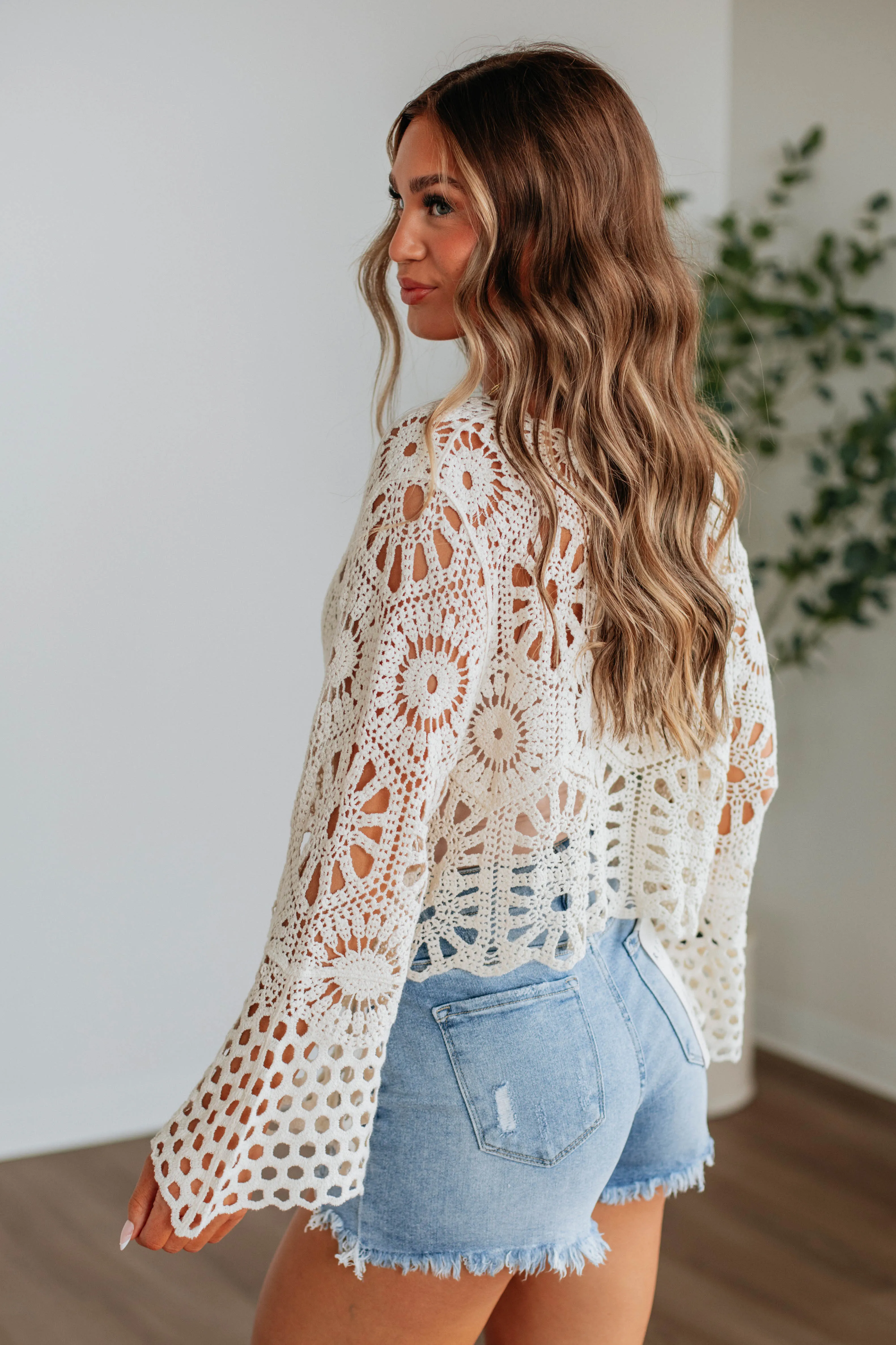 Liddie Crochet Top