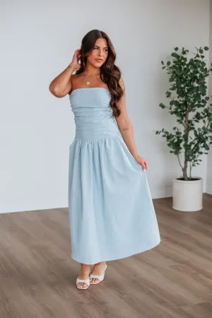 Lindsey Striped Linen Dress