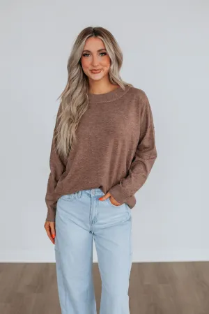 Loriella Sweater - Mocha