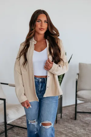 Lovelynn Shacket - Beige