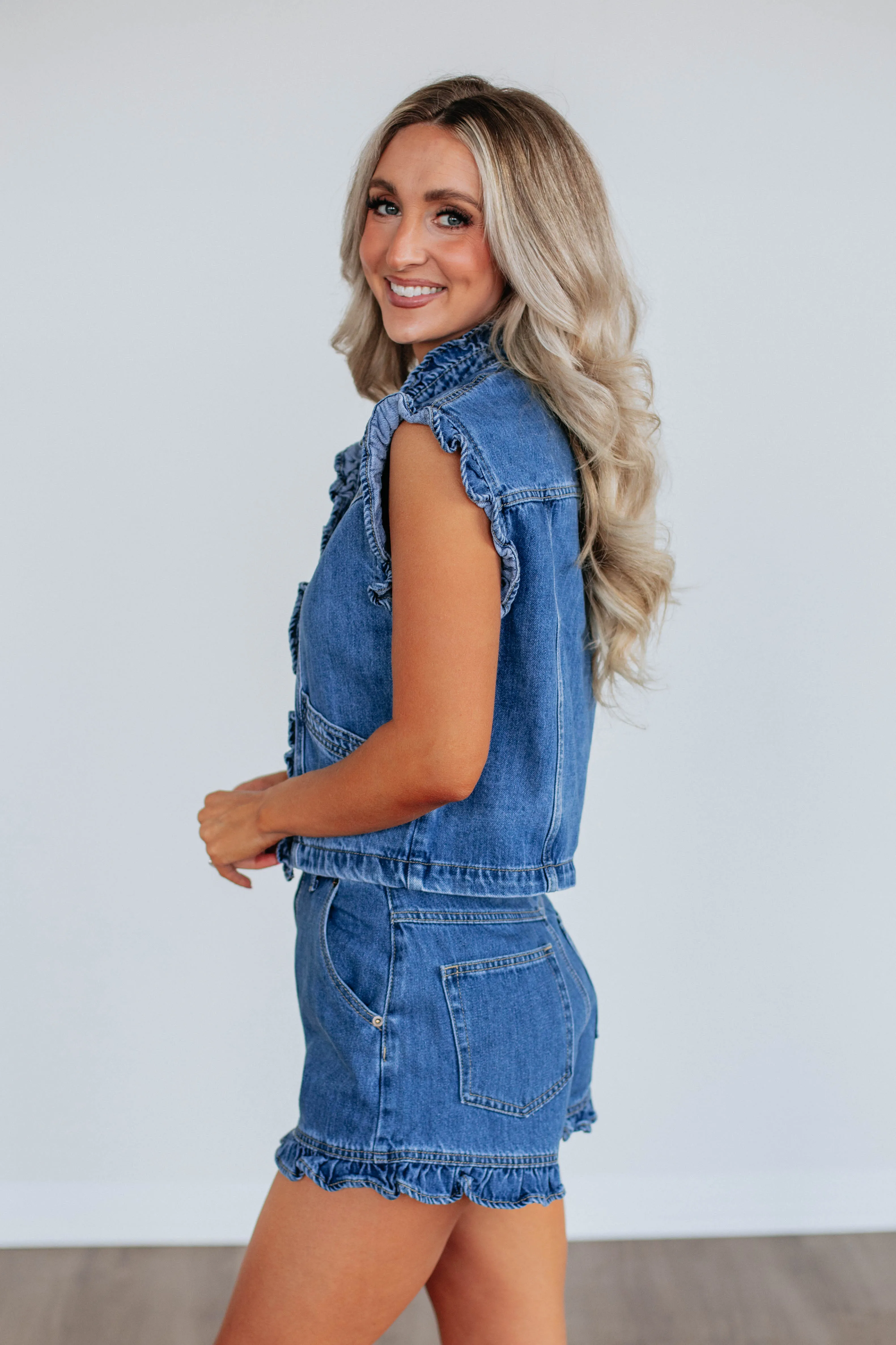 Lue Denim Vest