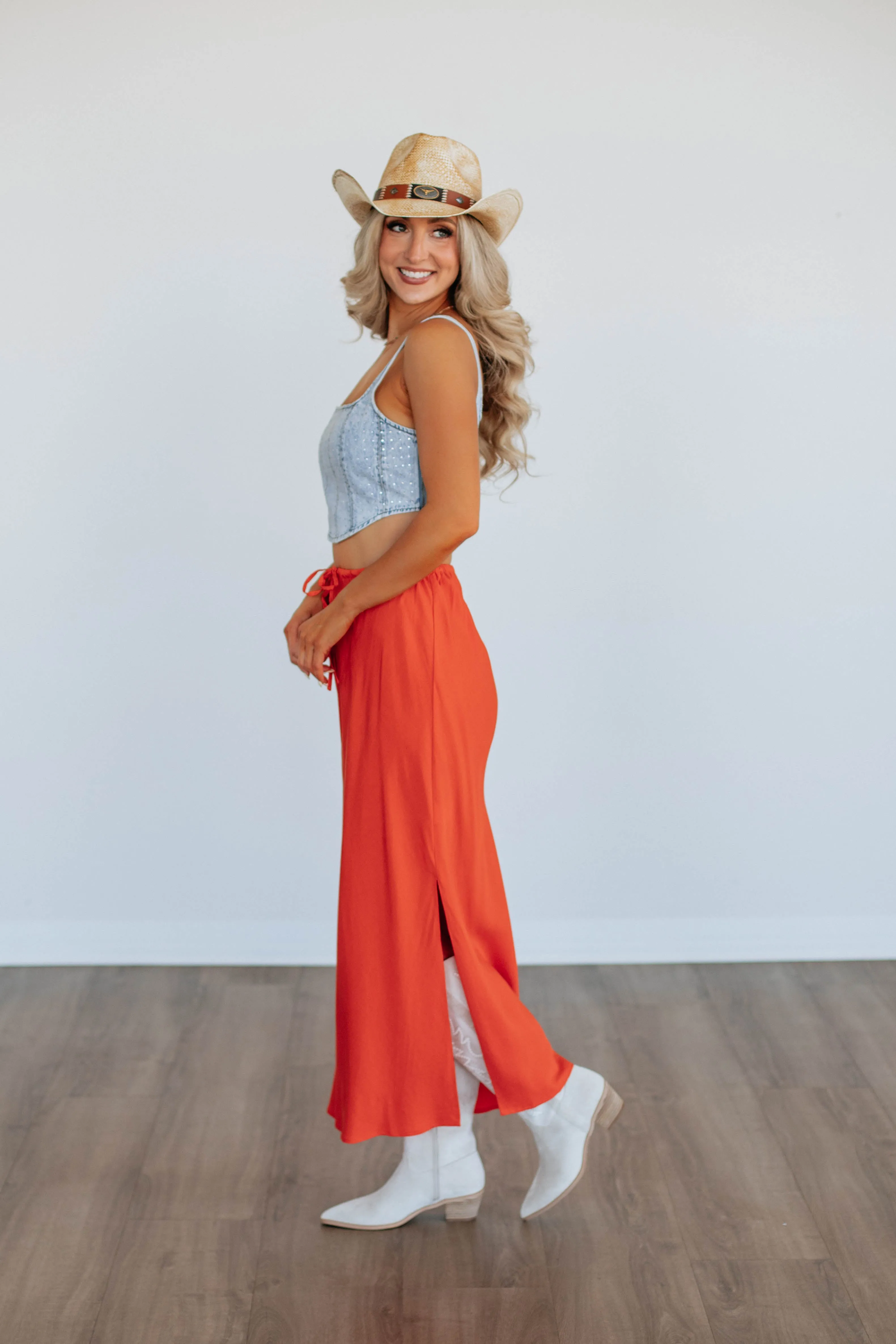 Luxton Denim Top