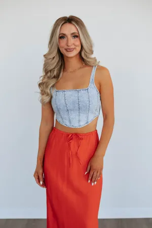 Luxton Denim Top