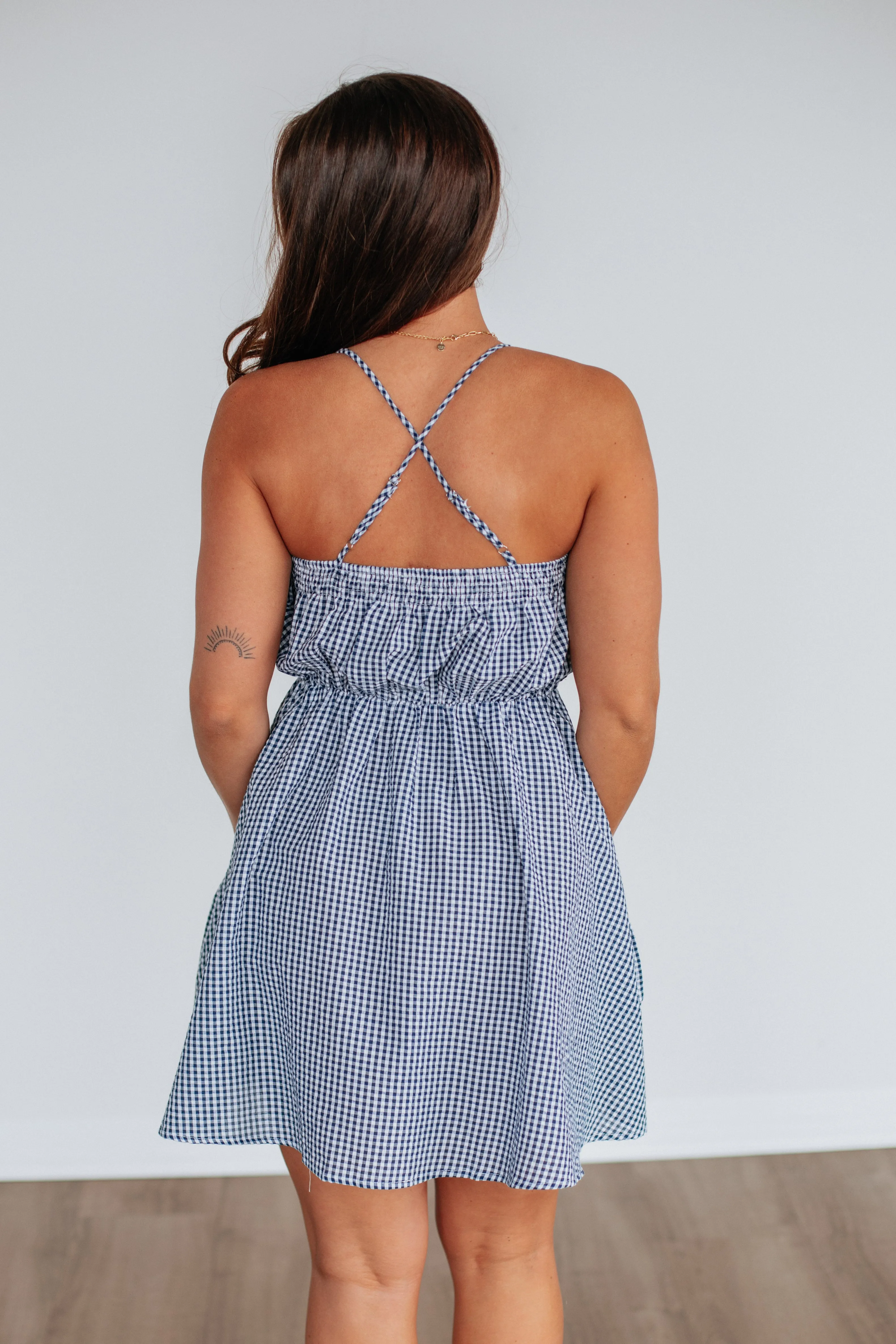 Lynae Gingham Dress