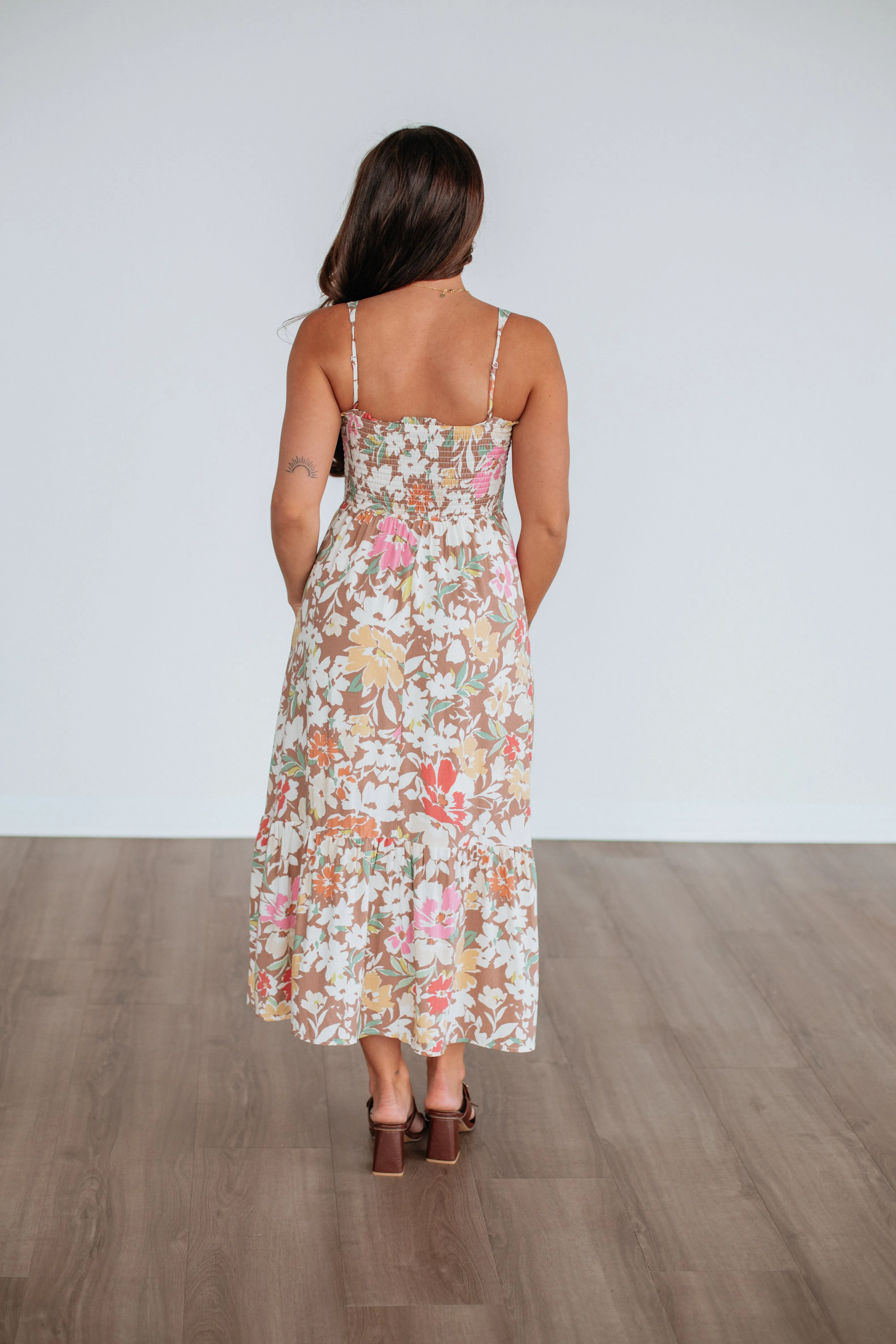 Magnolia Floral Dress