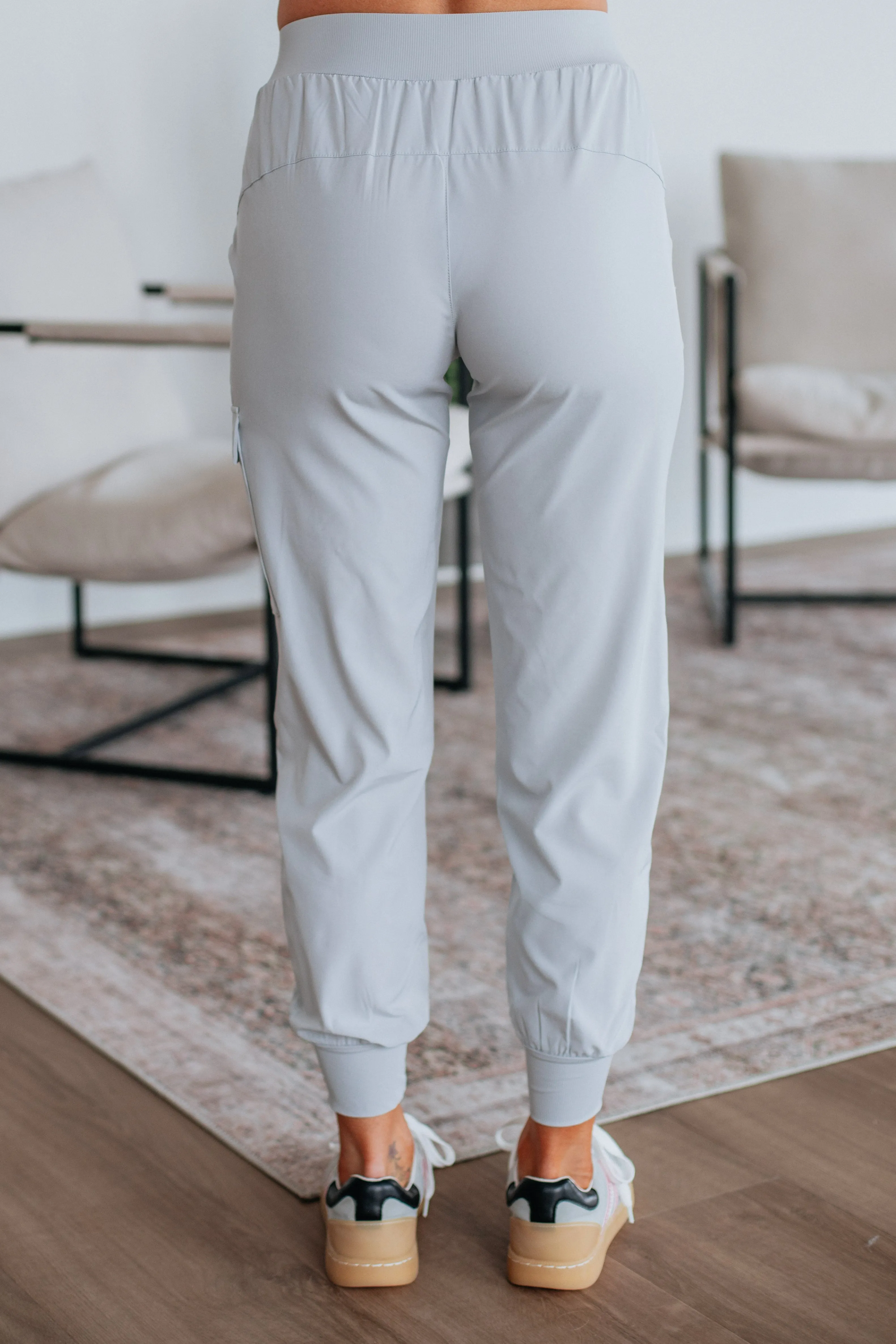 Malena Active Joggers - Fog