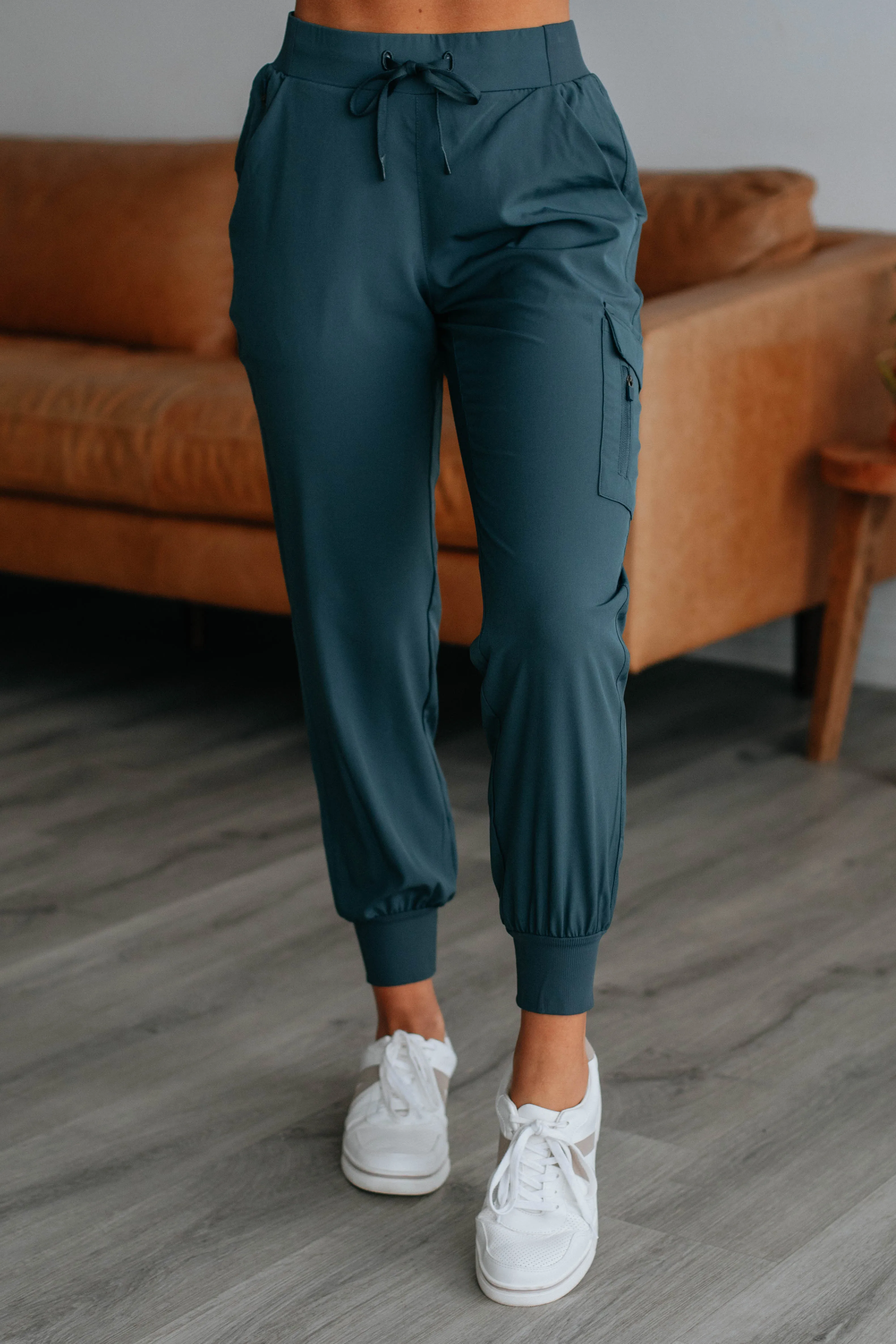 Malena Active Joggers - Peacock