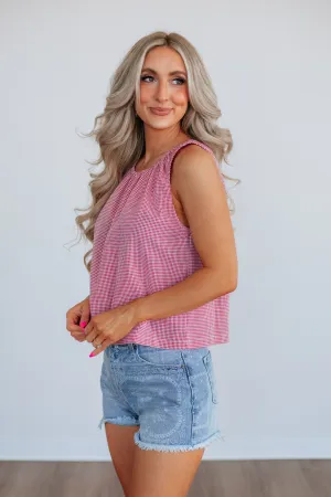 Mareena Gingham Top