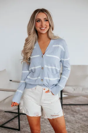 Marylou Striped Cardigan
