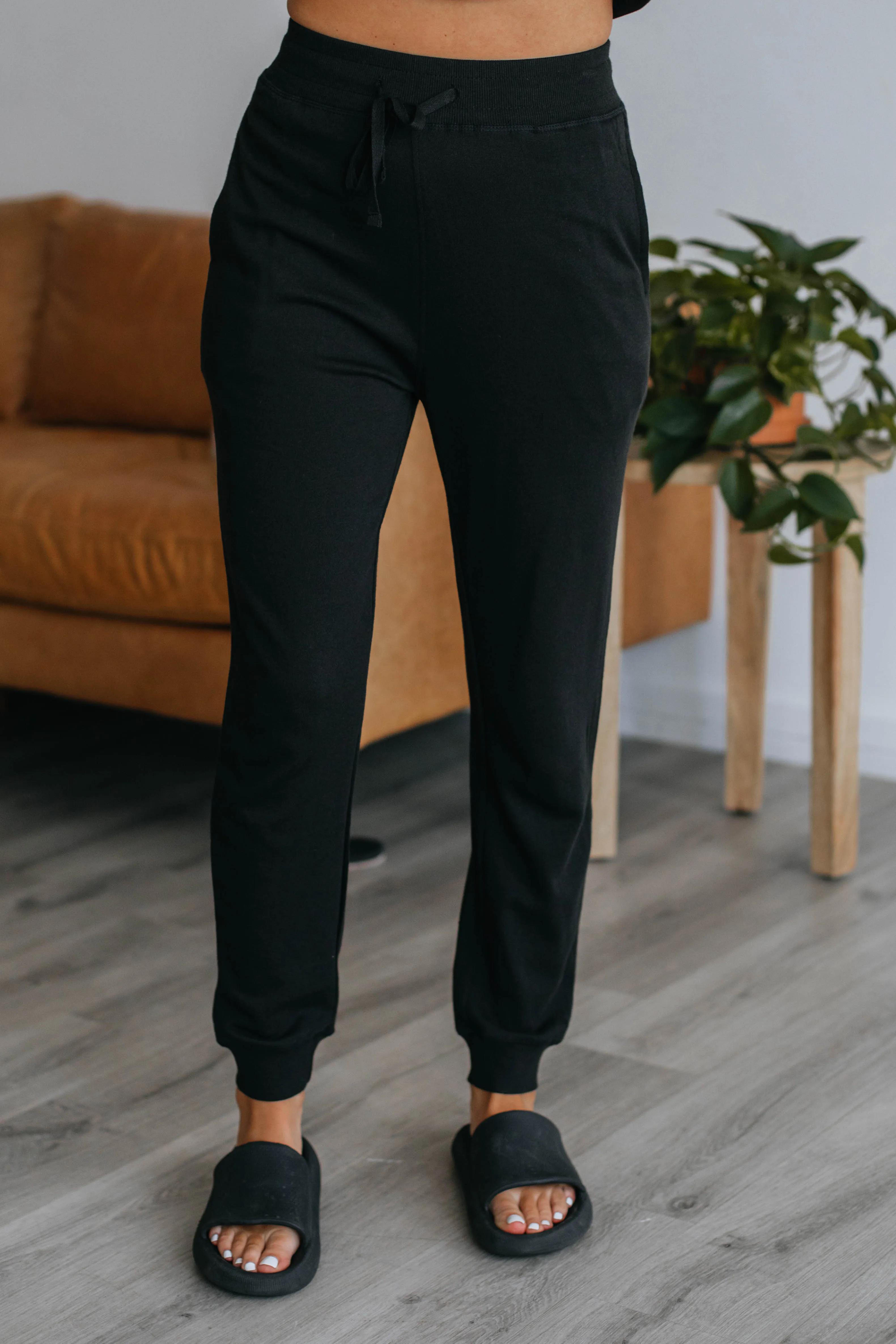 Merritt Lounge Joggers - Black