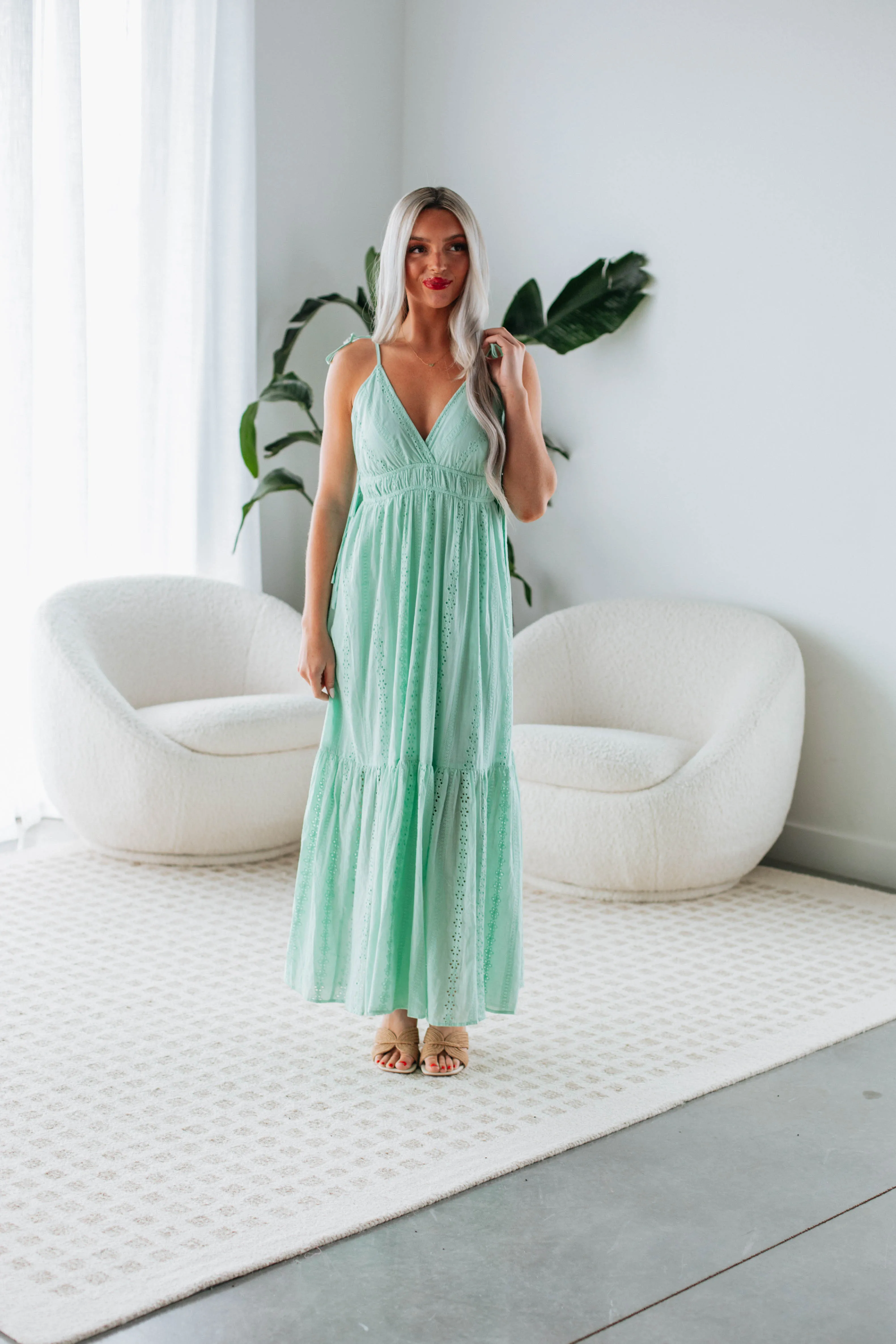 Mint To Be Maxi Dress