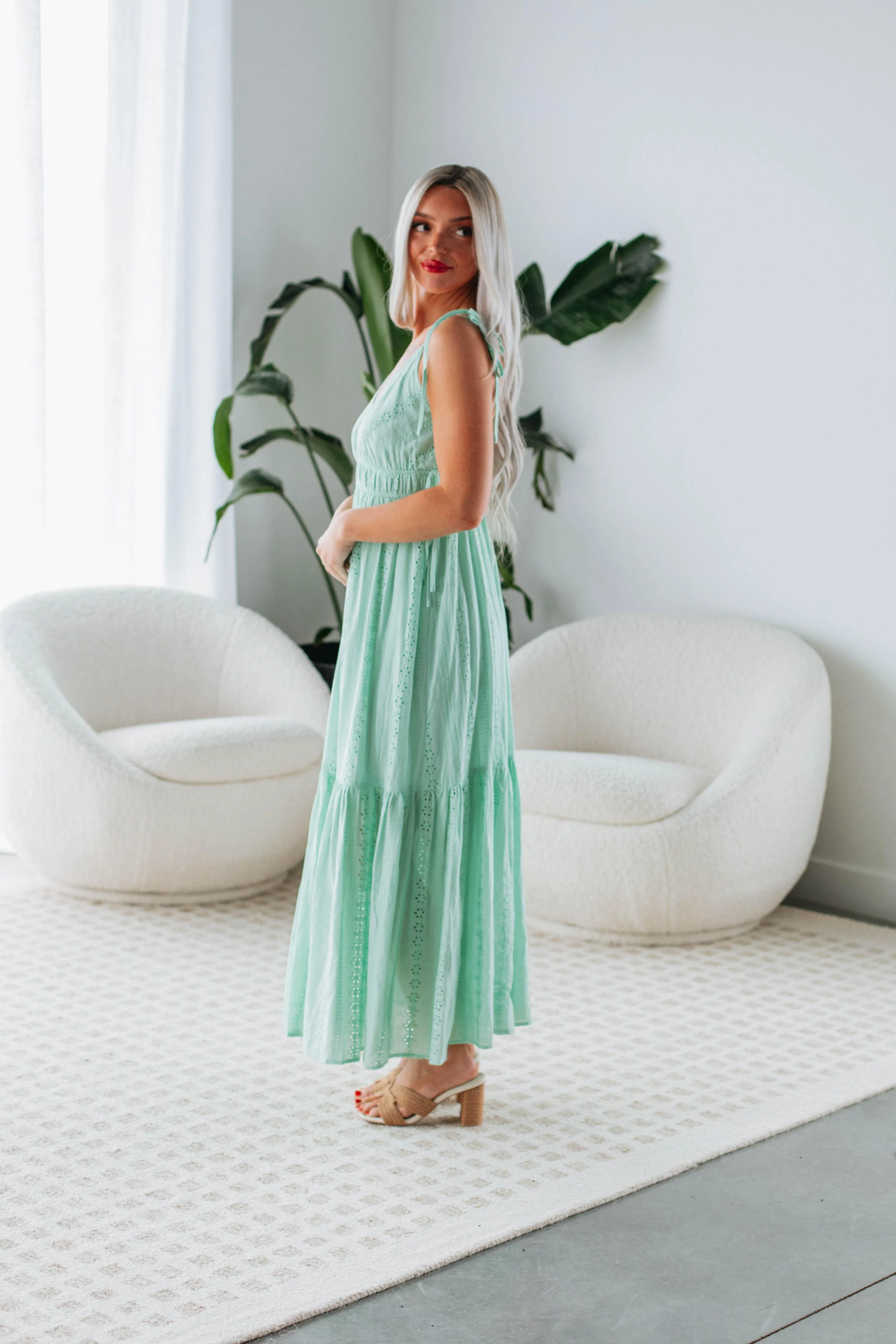 Mint To Be Maxi Dress