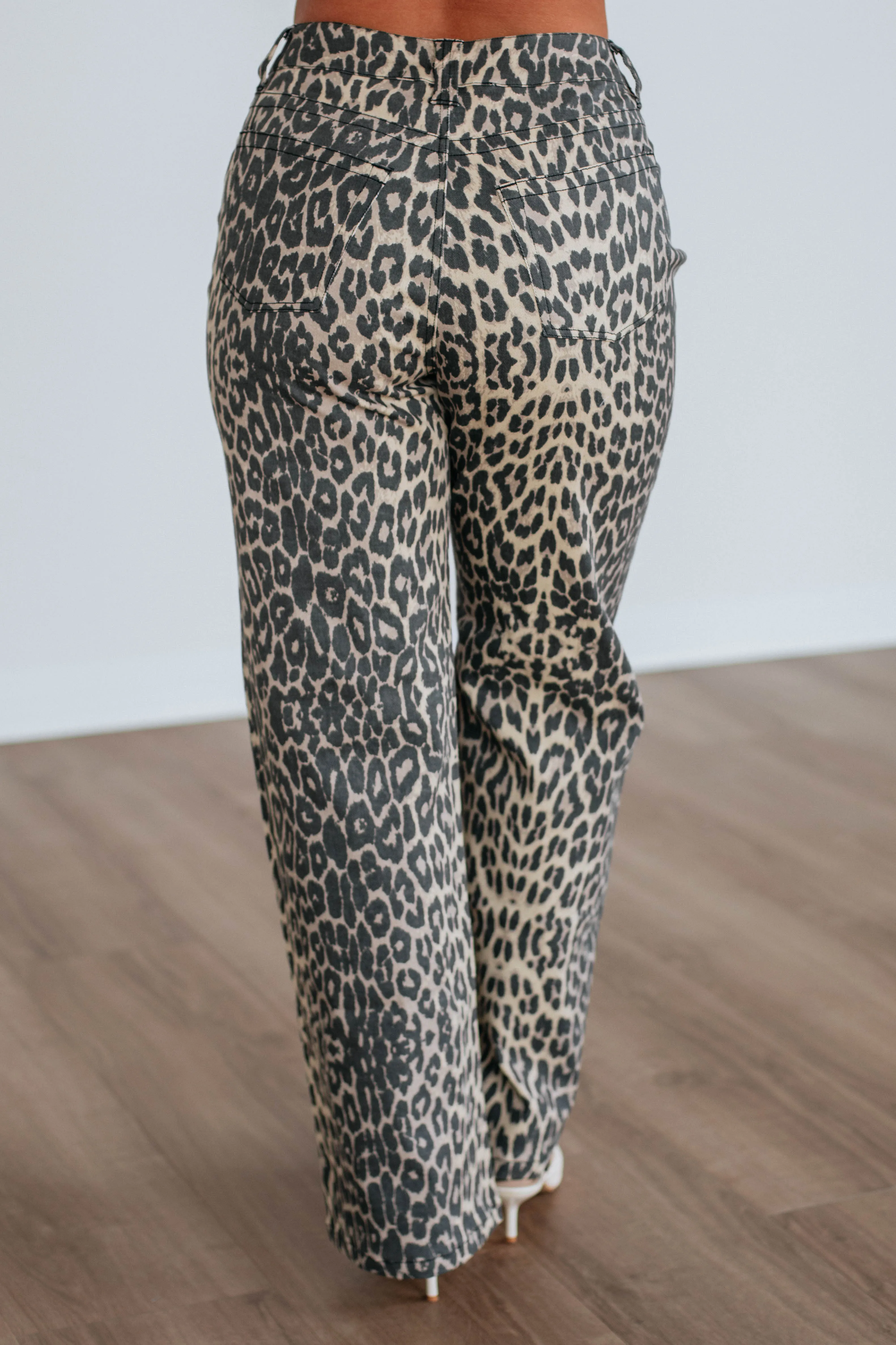 Nathaleia Leopard Pants